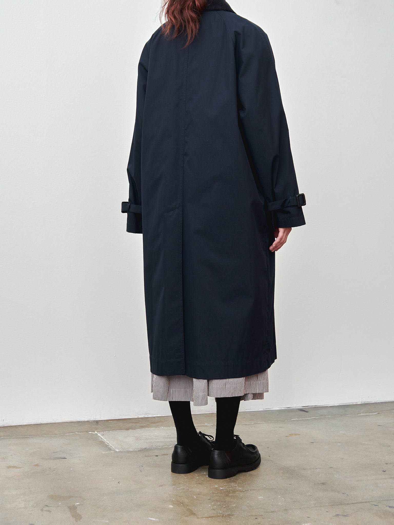 Namu Shop - Nicholson & Nicholson Gentle Coat - Navy/Navy