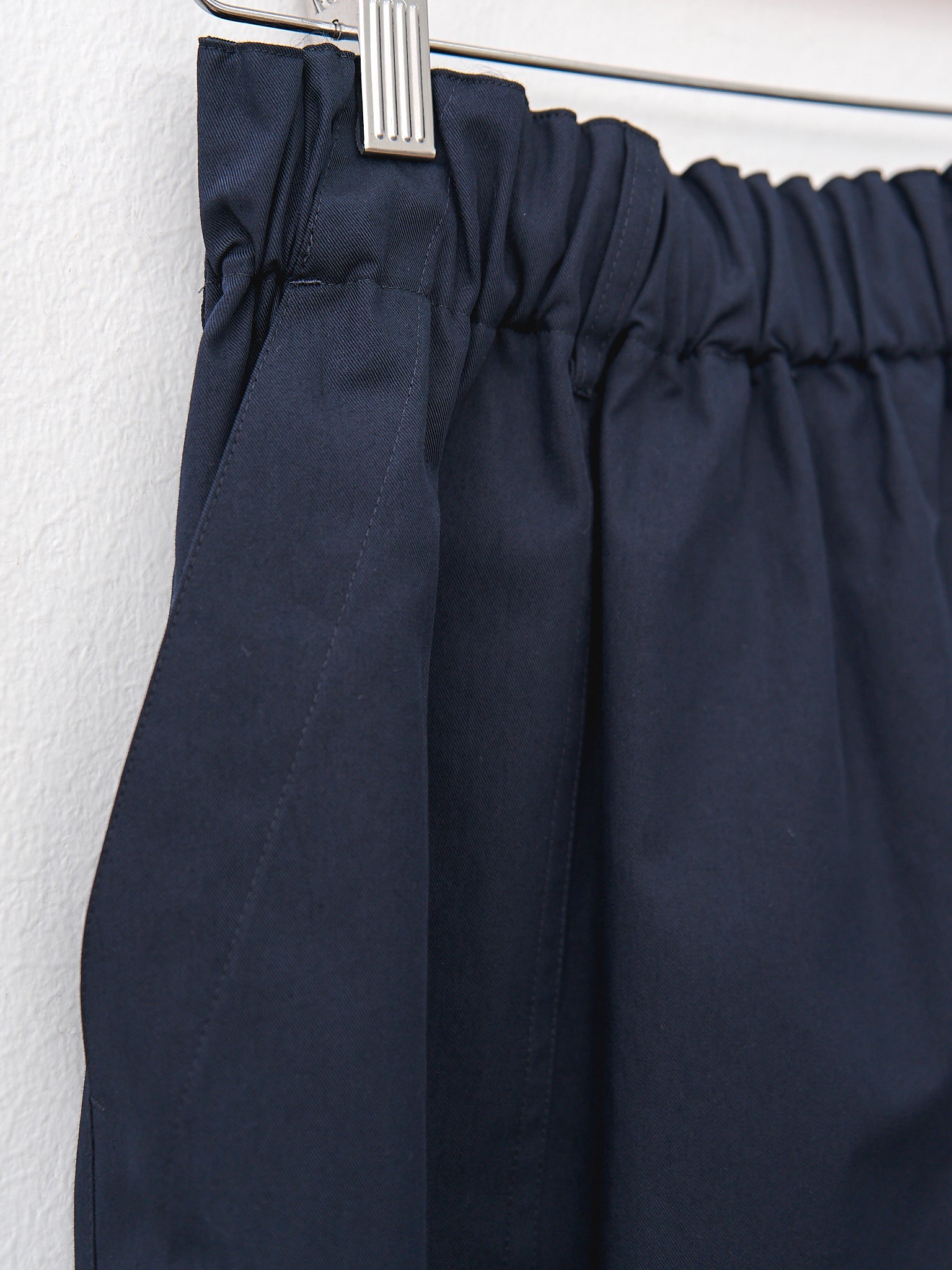 Namu Shop - Nicholson & Nicholson Cherry Skirt - Navy Gabardine