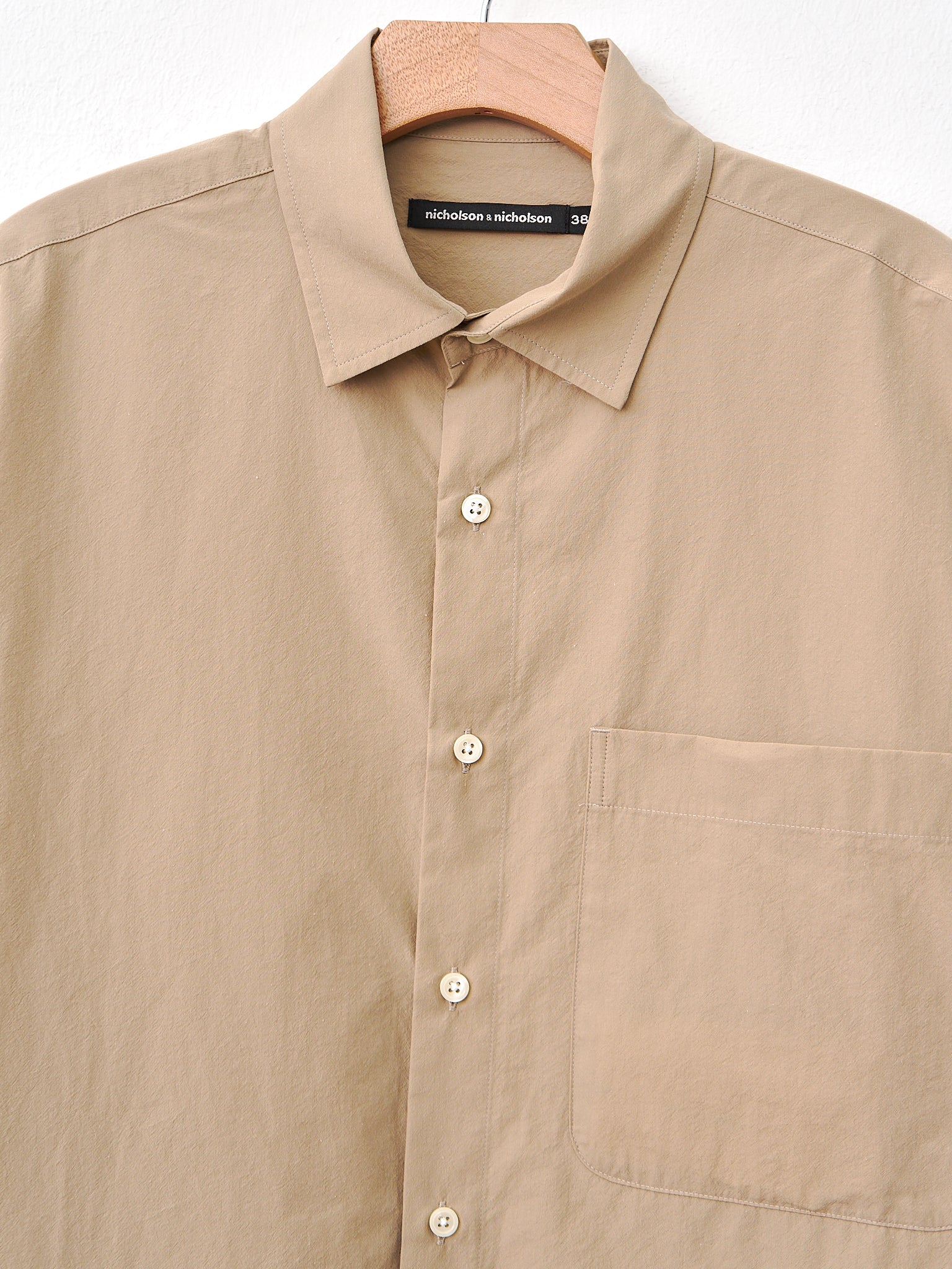 Namu Shop - Nicholson & Nicholson Dance Shirt - Beige