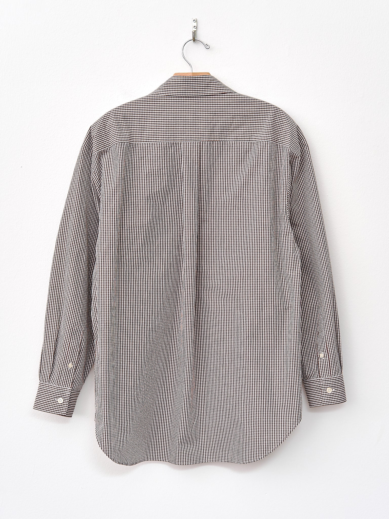 Namu Shop - Nicholson & Nicholson Dance Shirt - Brown Check