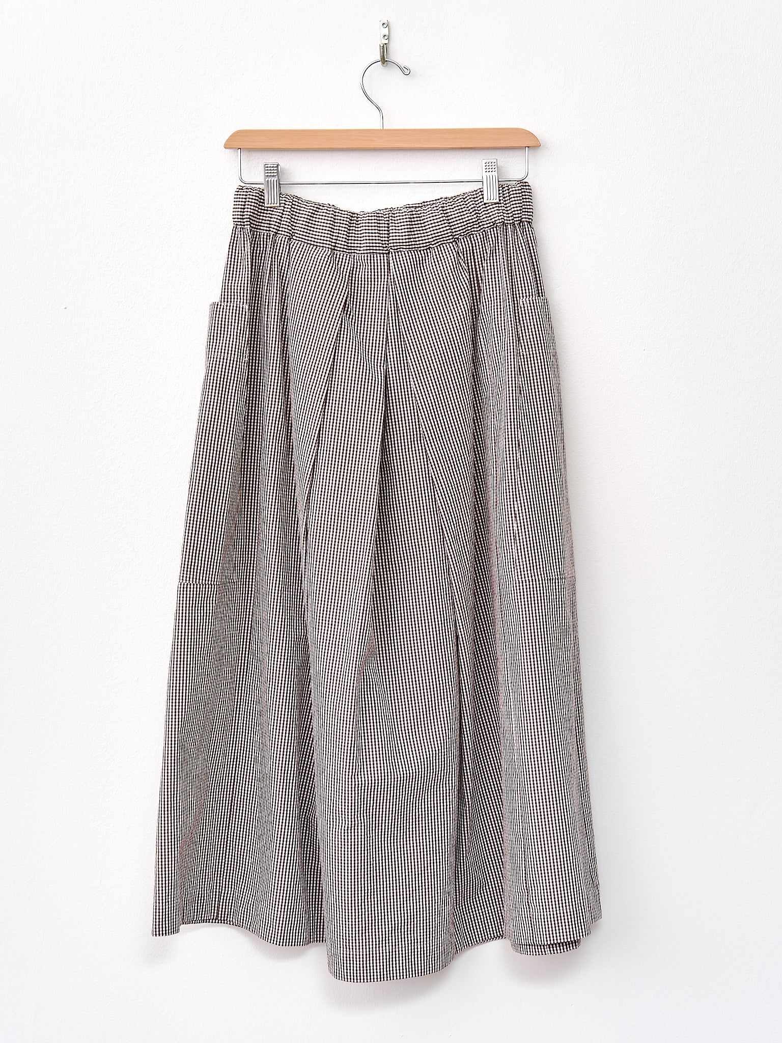 Namu Shop - Nicholson & Nicholson Dumbo Skirt - Brown Check