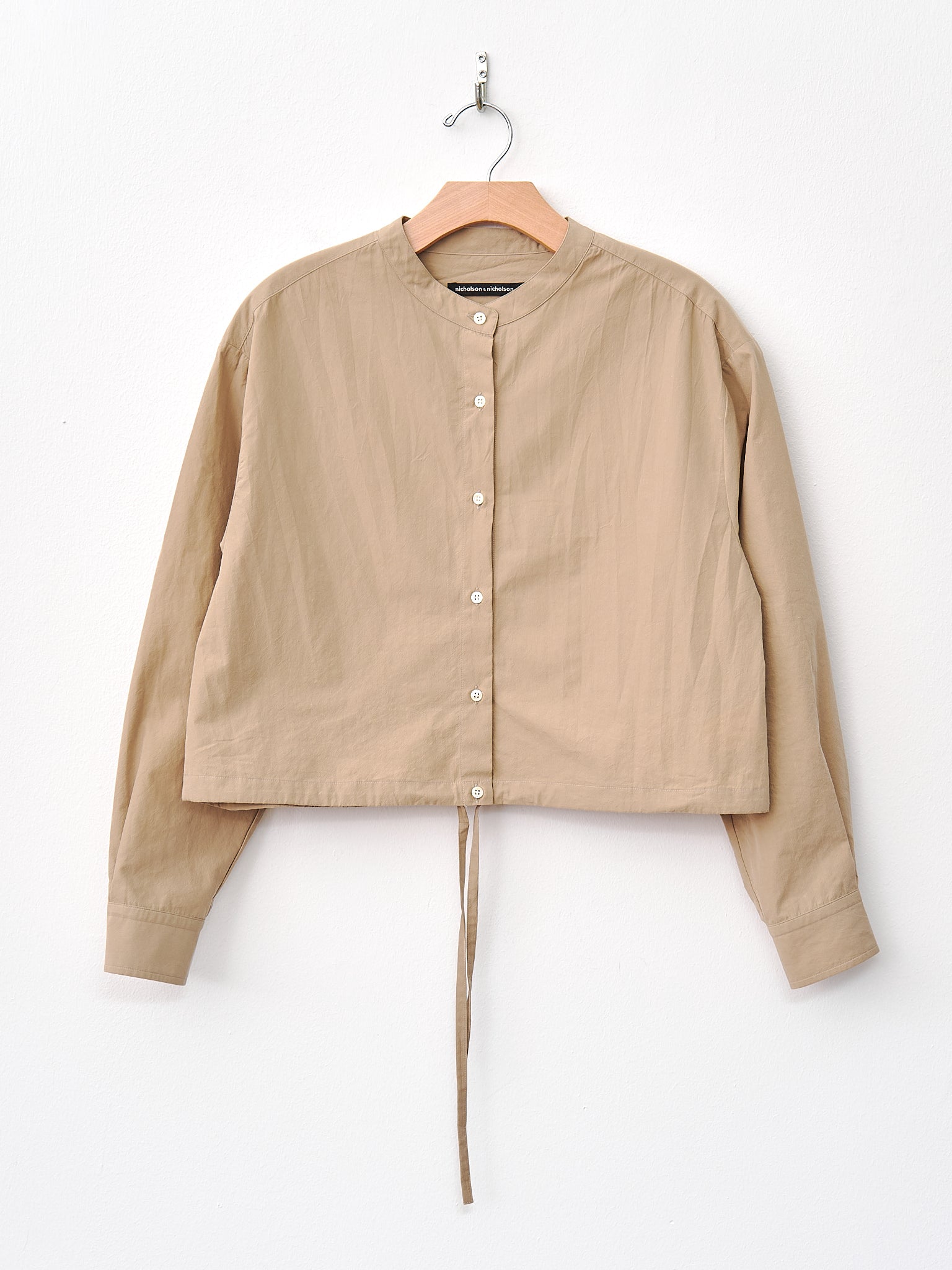 Namu Shop - Nicholson & Nicholson Lucy Shirt - Beige