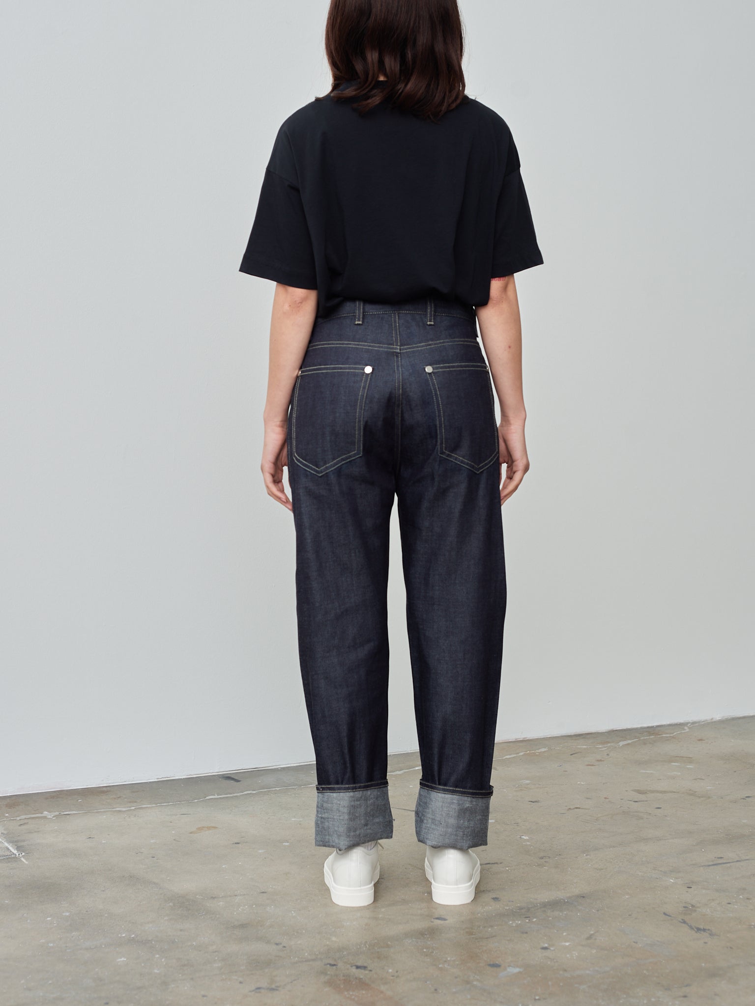 Namu Shop - Sofie D'Hoore Padova Denim Trouser - Midnight