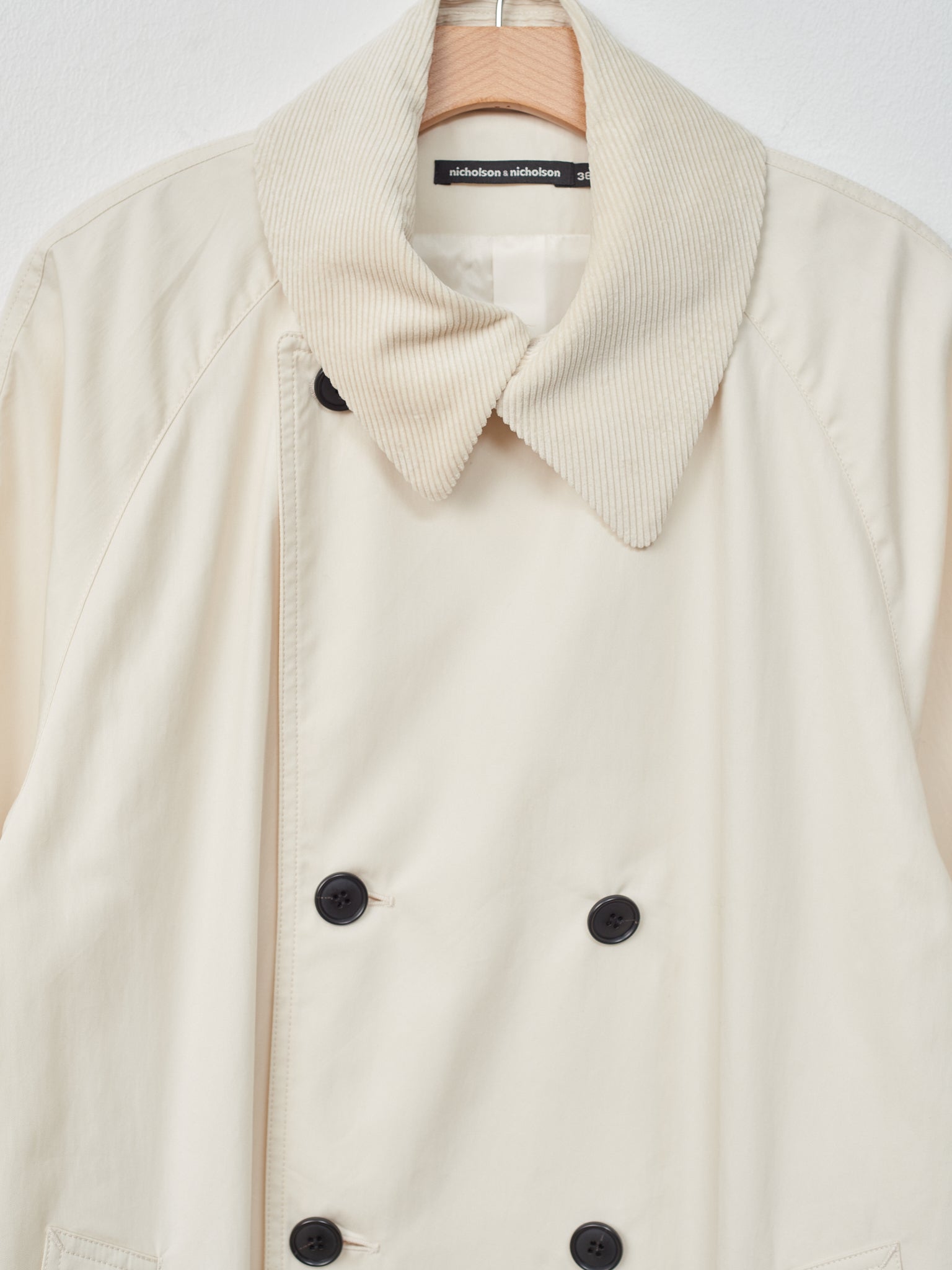 Namu Shop - Nicholson & Nicholson GENTLE Coat - Off White