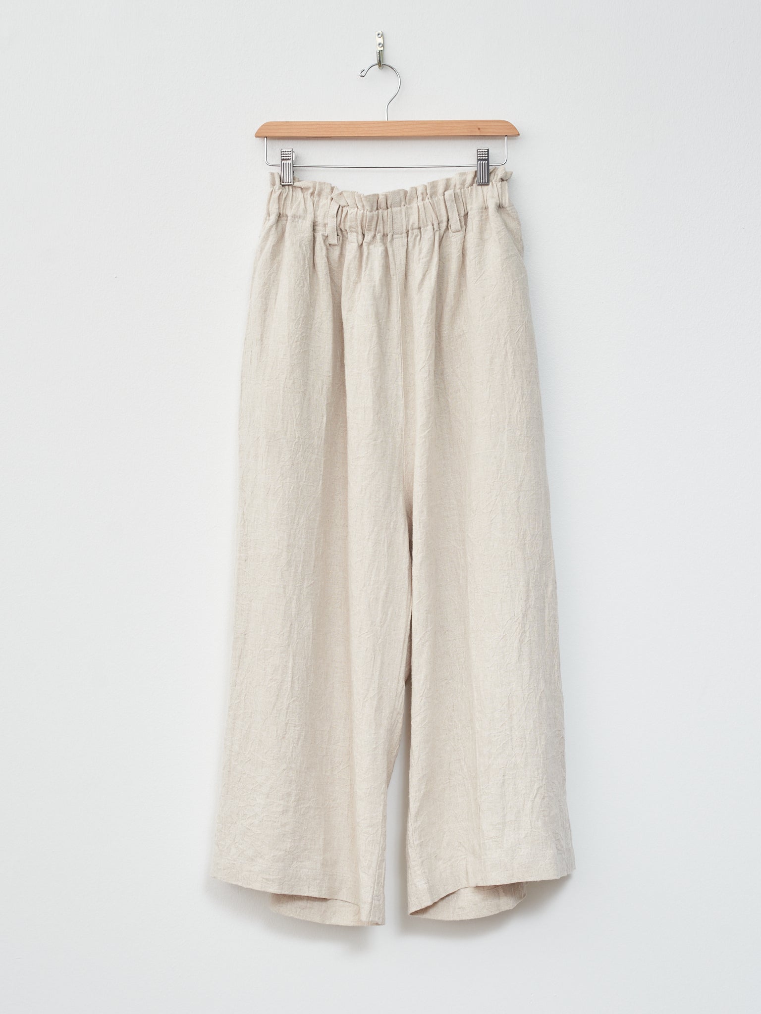 Namu Shop - Ichi Antiquites Linen Vintage Pants - Natural