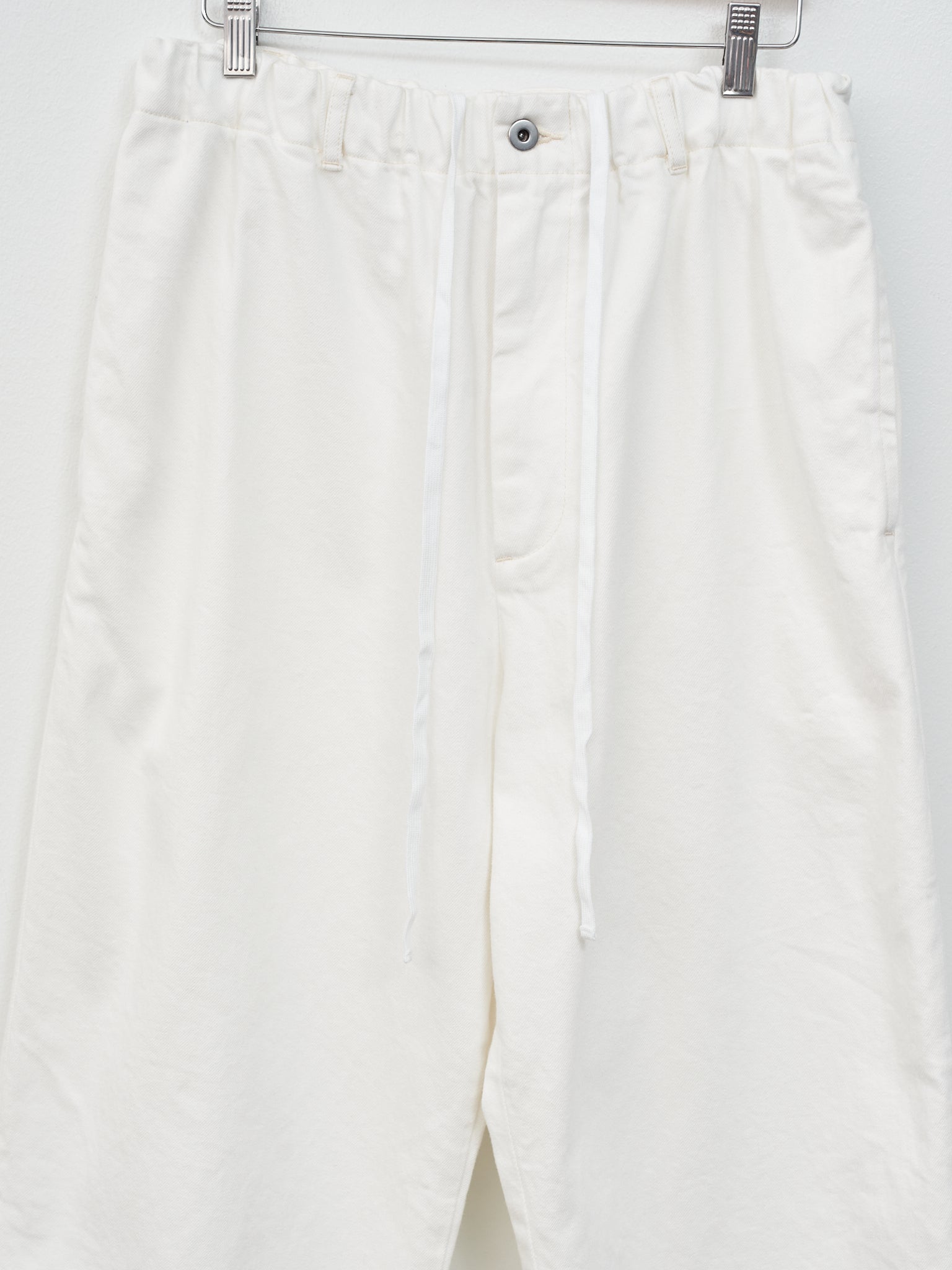 Namu Shop - Yoko Sakamoto Denim Trousers - White (One Wash)