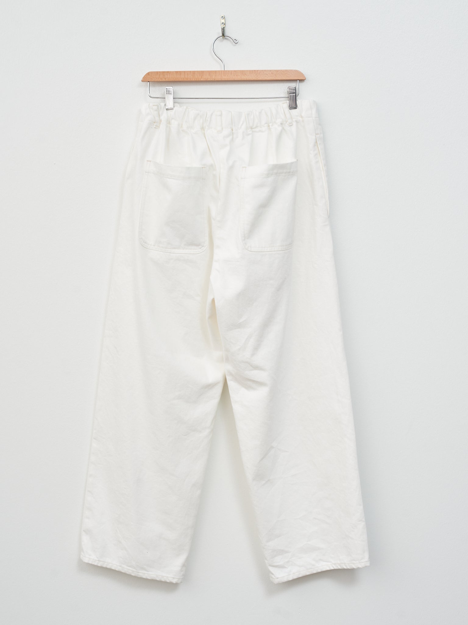 Namu Shop - Yoko Sakamoto Denim Trousers - White (One Wash)