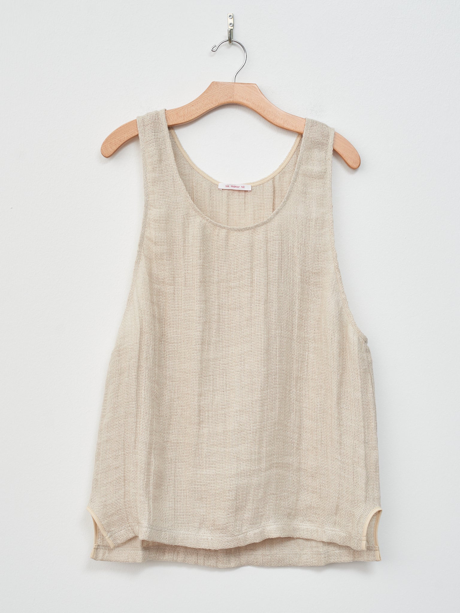 Namu Shop - S.K. Manor Hill Linen Tank Top - Natural Linen