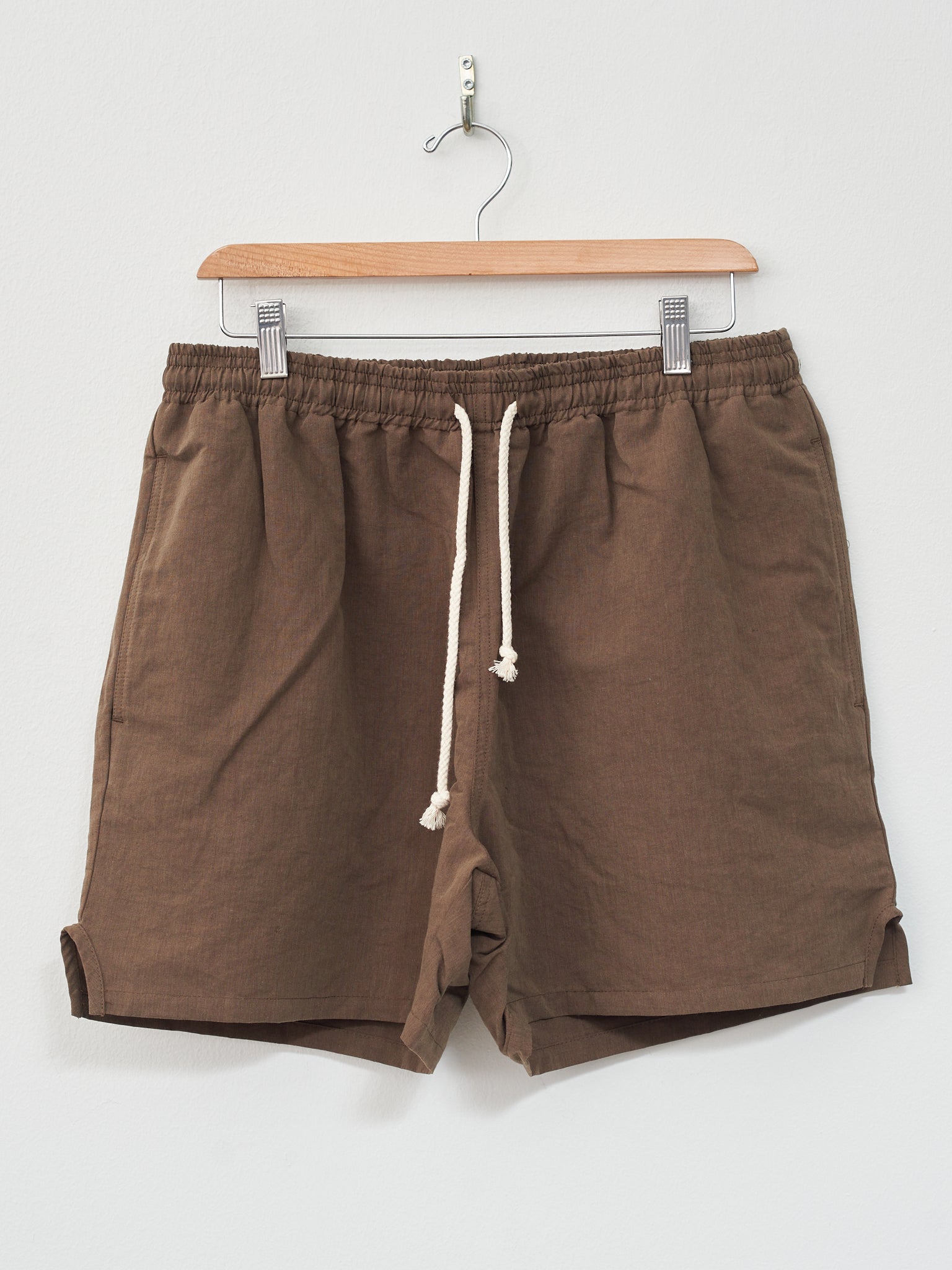 Namu Shop - S.K. Manor Hill MT Short - Brown Linen Cotton Nylon