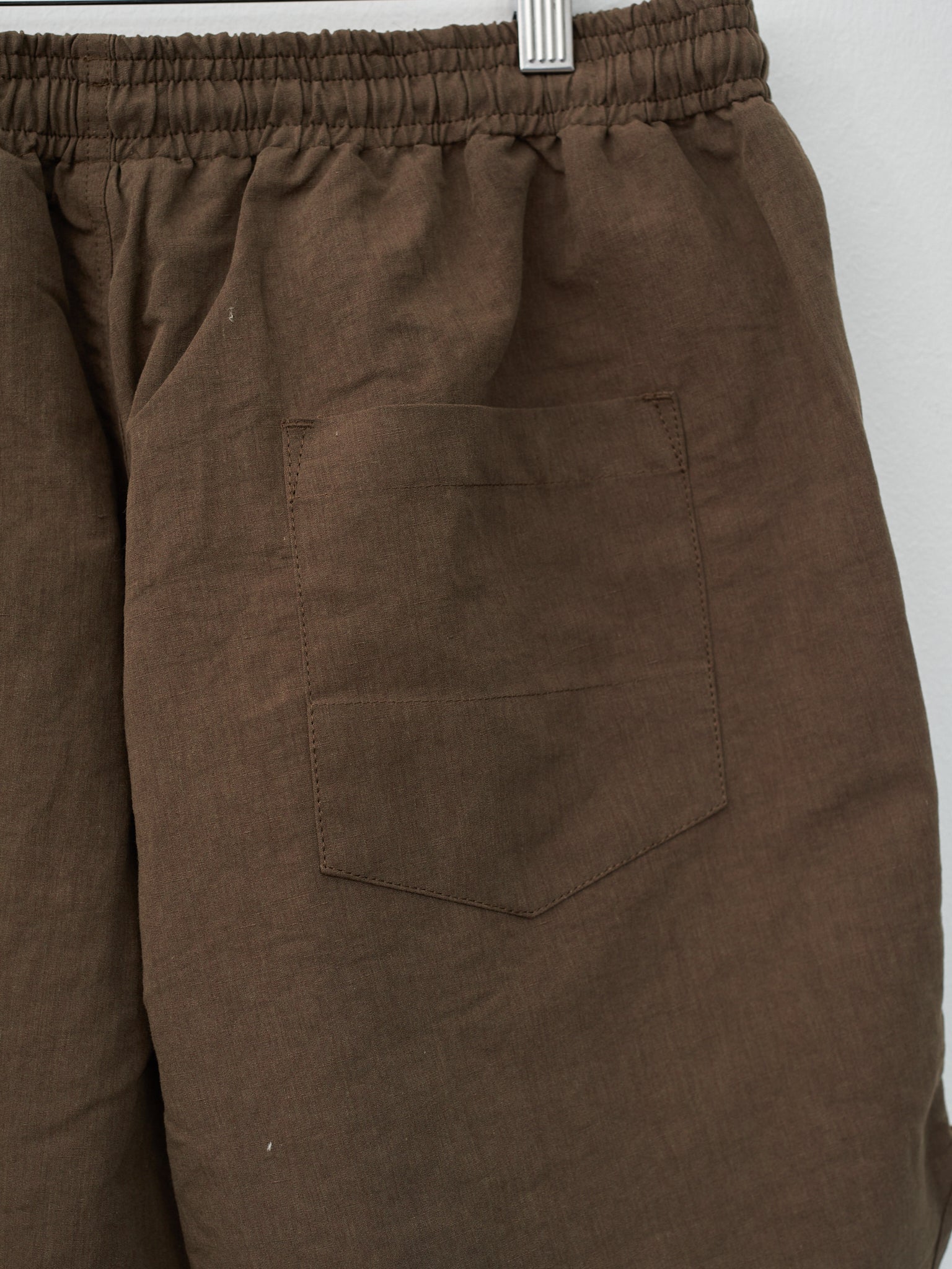 Namu Shop - S.K. Manor Hill MT Short - Brown Linen Cotton Nylon