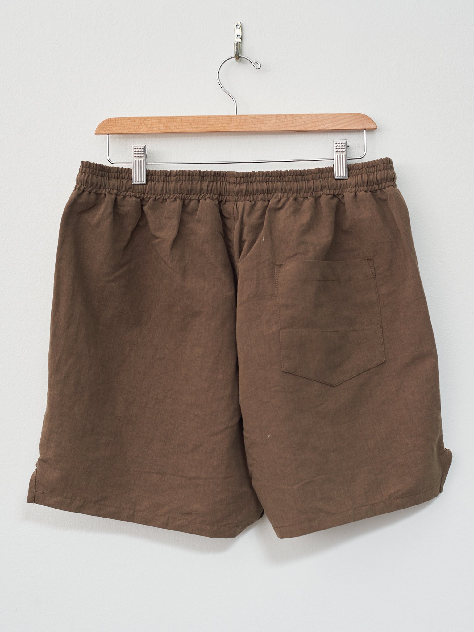 Namu Shop - S.K. Manor Hill MT Short - Brown Linen Cotton Nylon