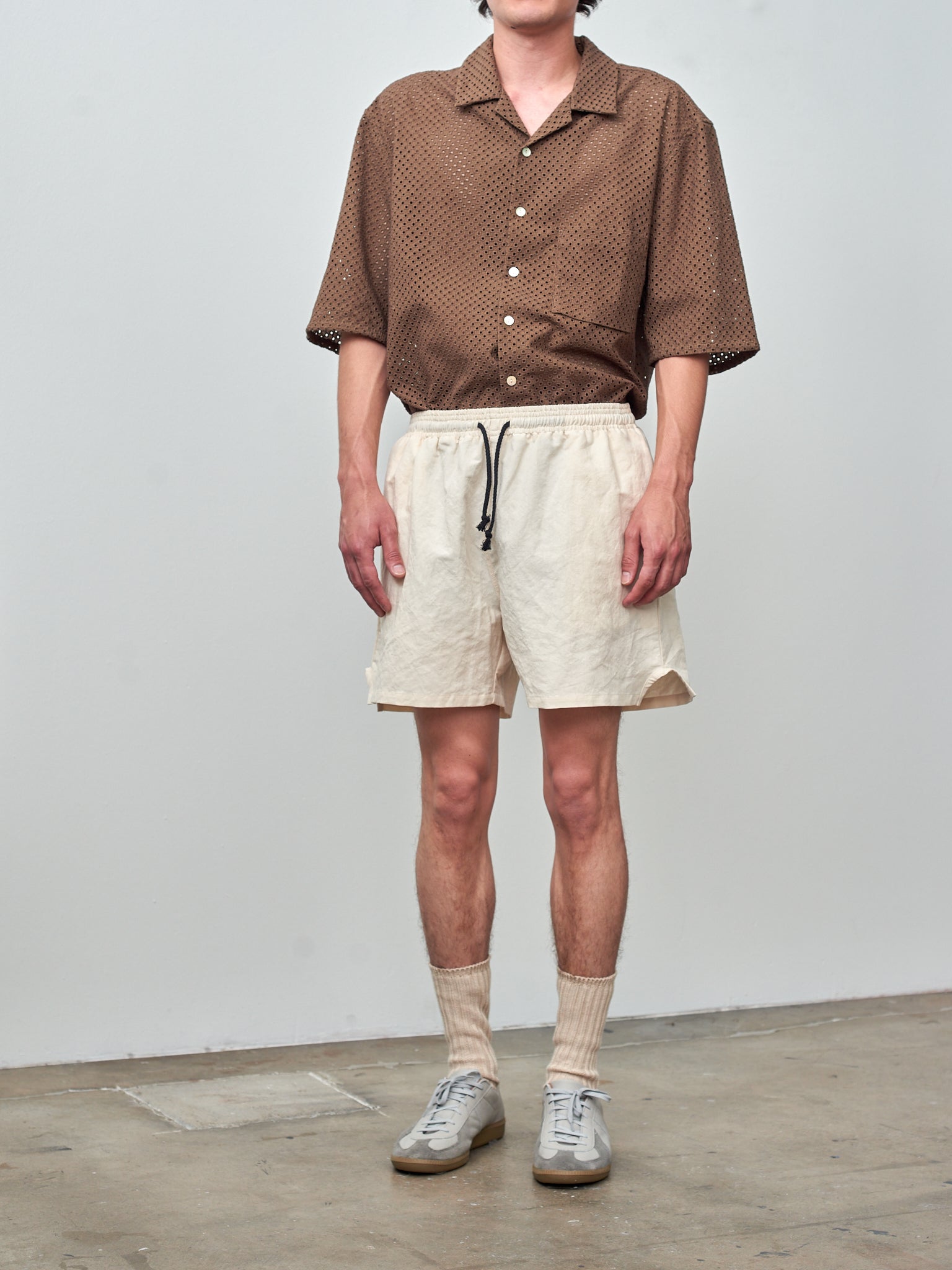 Namu Shop - S.K. Manor Hill MT Short - Bone Linen Cotton