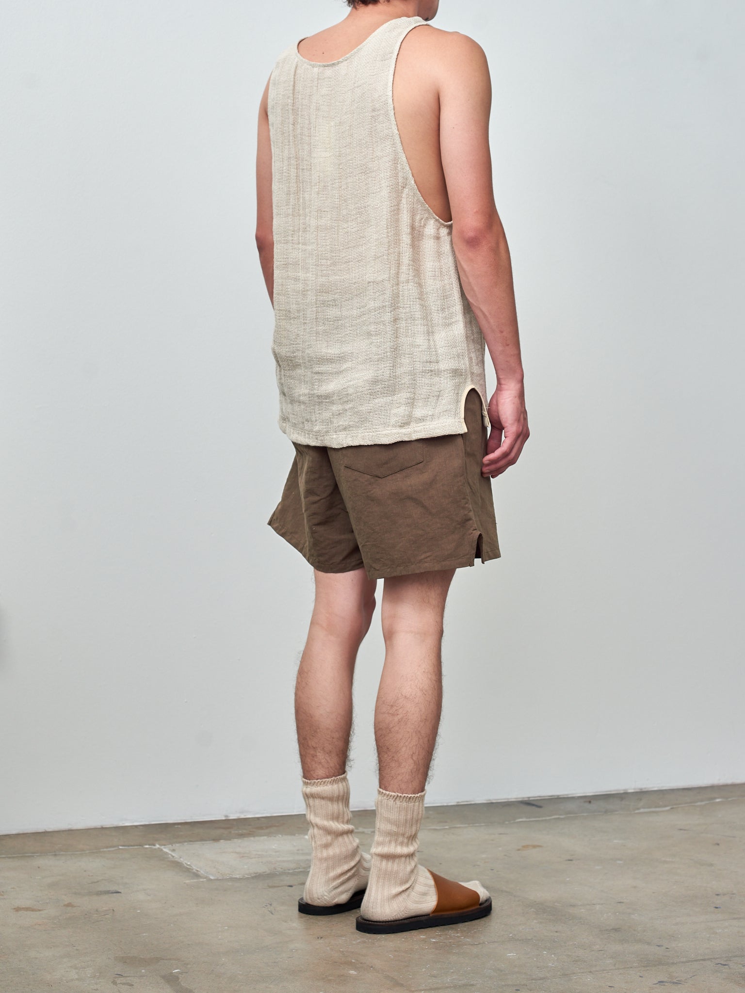 Namu Shop - S.K. Manor Hill Linen Tank Top - Natural Linen