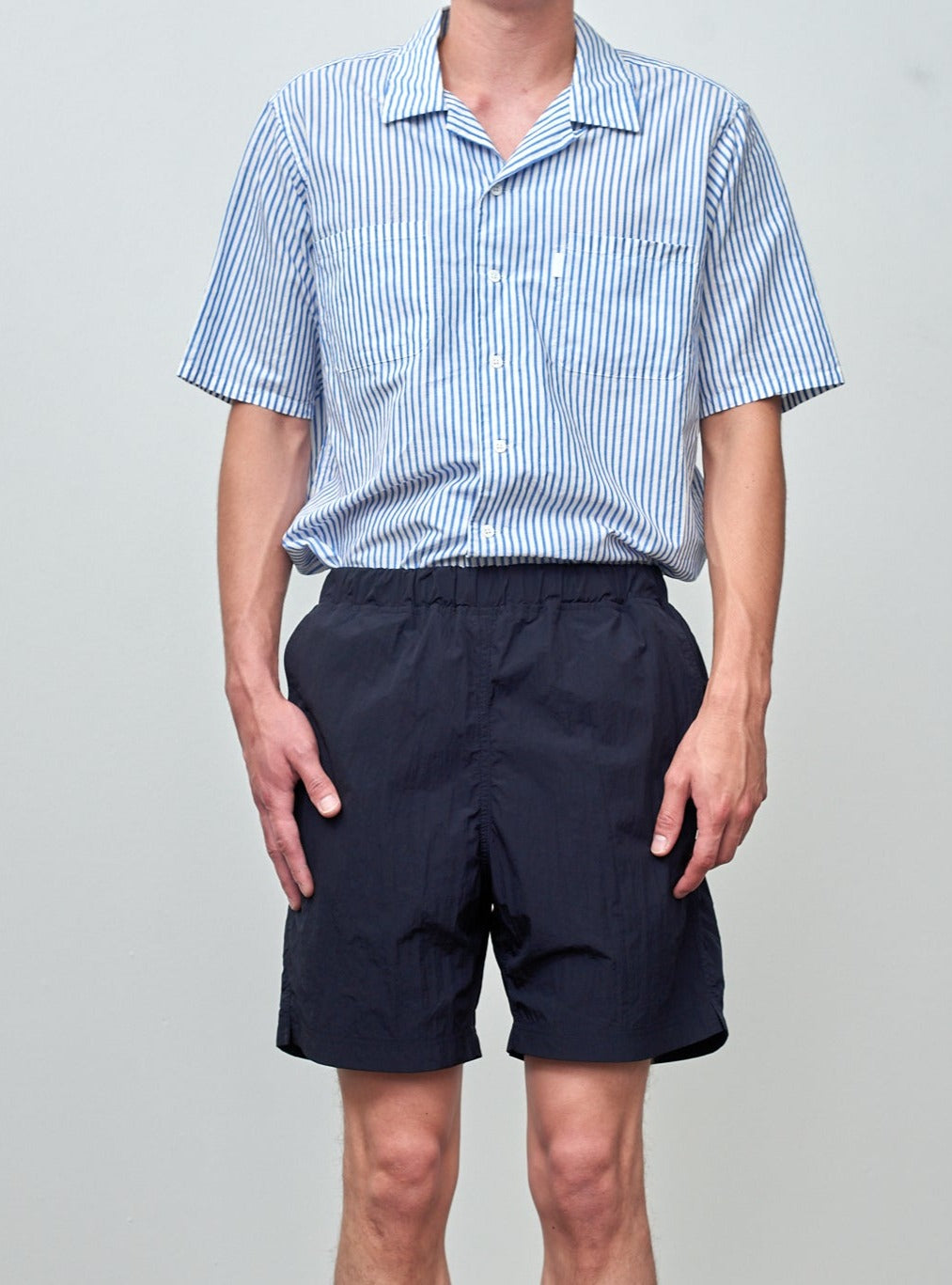 Namu Shop - Document Swim Shorts - Navy