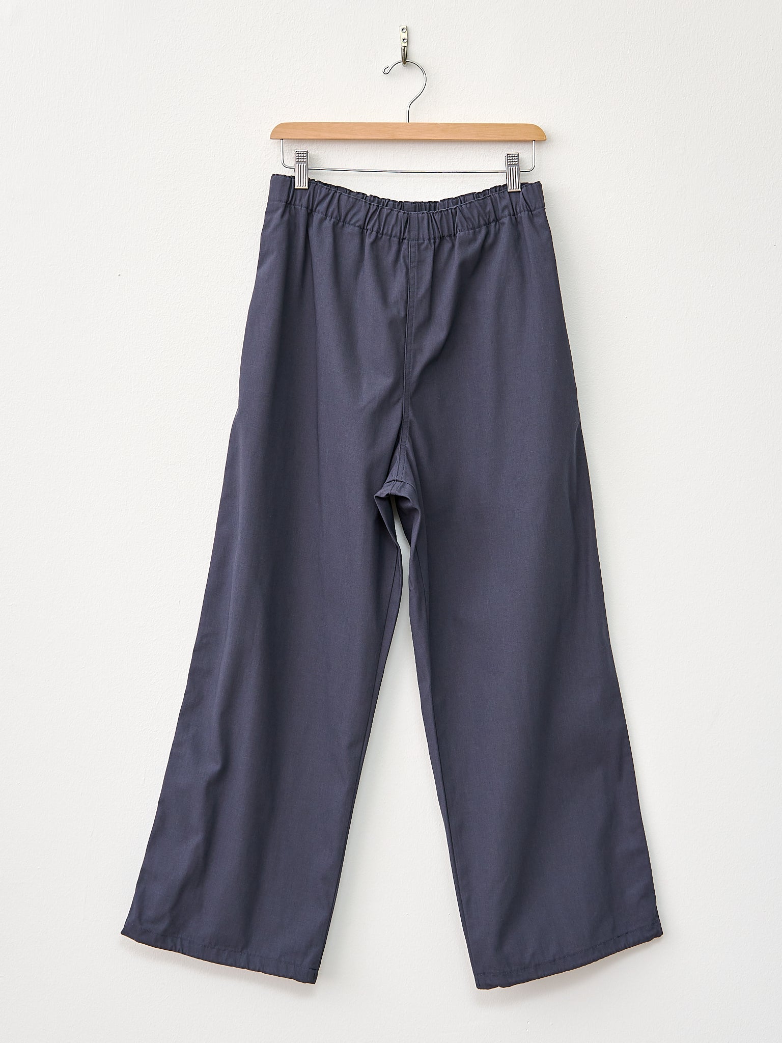 Namu Shop - Y Organic Cotton/Recycle Polyester Twill Easy Trouser - Navy (restocked)