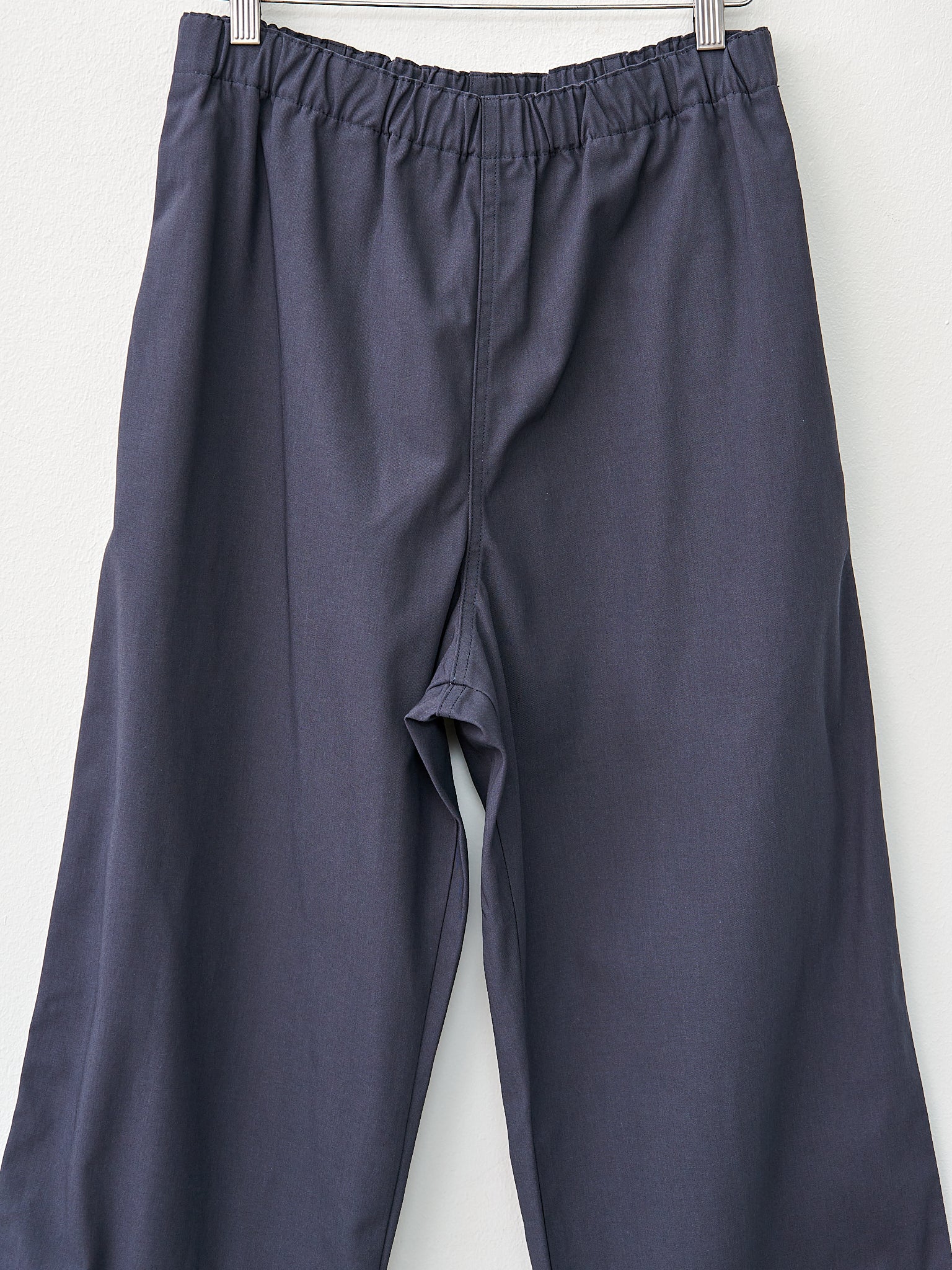 Namu Shop - Y Organic Cotton/Recycle Polyester Twill Easy Trouser - Navy (restocked)