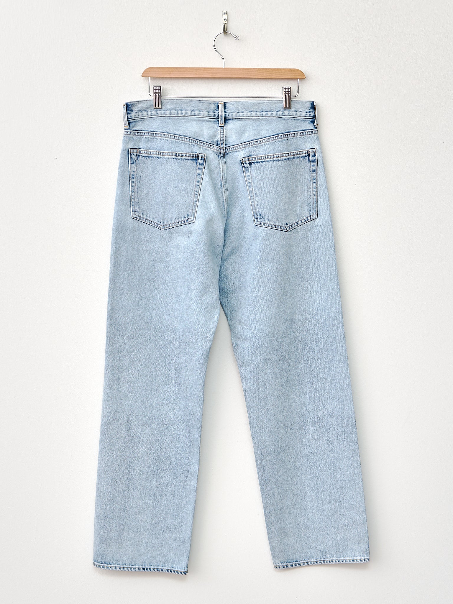 Namu Shop - Yleve 13.5oz Straight Fade Denim - Ice Indigo