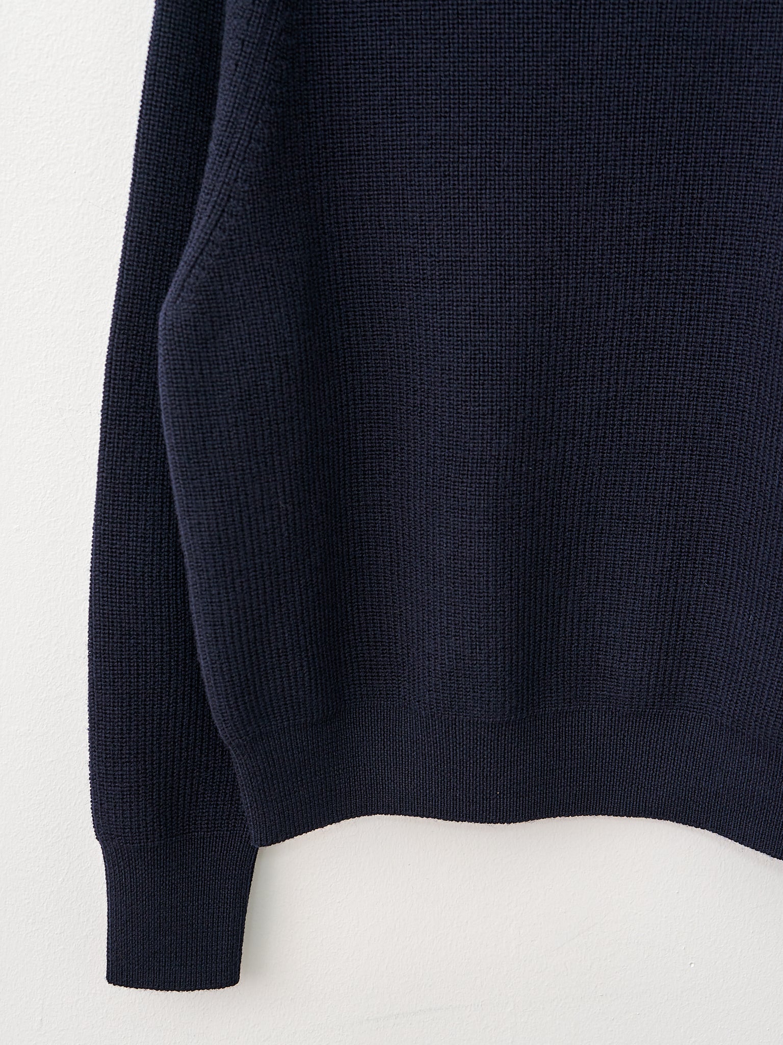 Namu Shop - Y Non Mulesing Wool Crewneck Knit - Navy