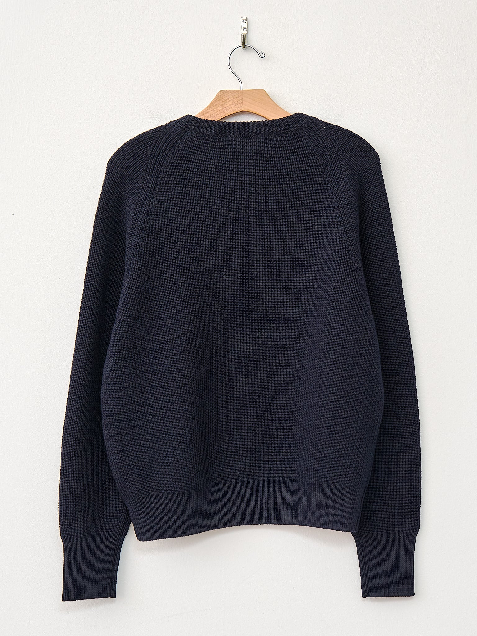 Namu Shop - Y Non Mulesing Wool Crewneck Knit - Navy