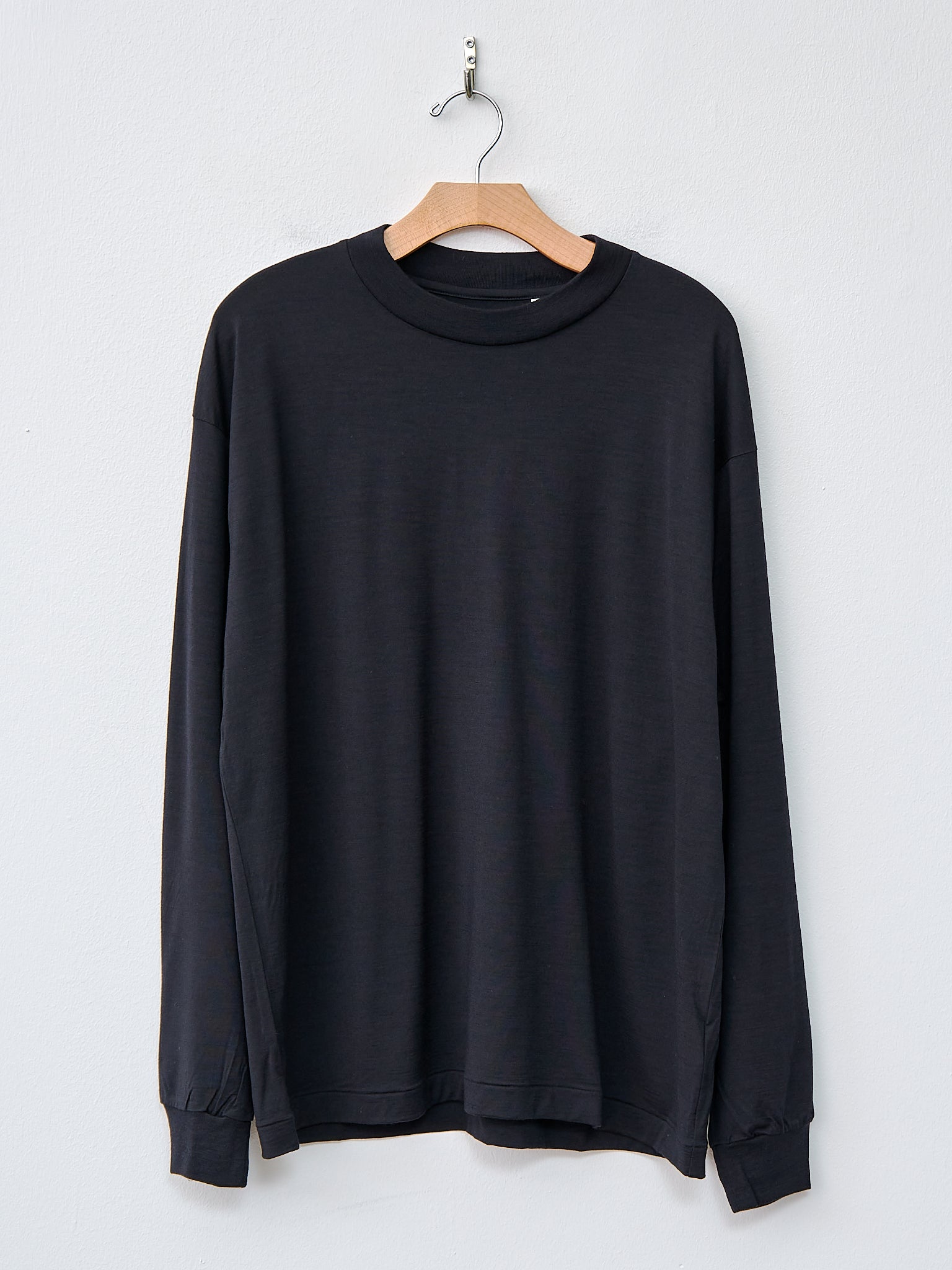 Super Soft Merino Tenjiku L/S Tee - Navy