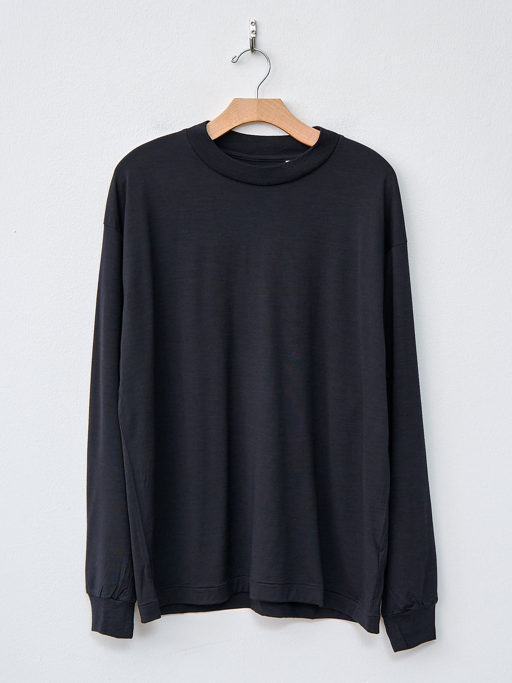 Namu Shop - Kaptain Sunshine Super Soft Merino Tenjiku L/S Tee - Navy