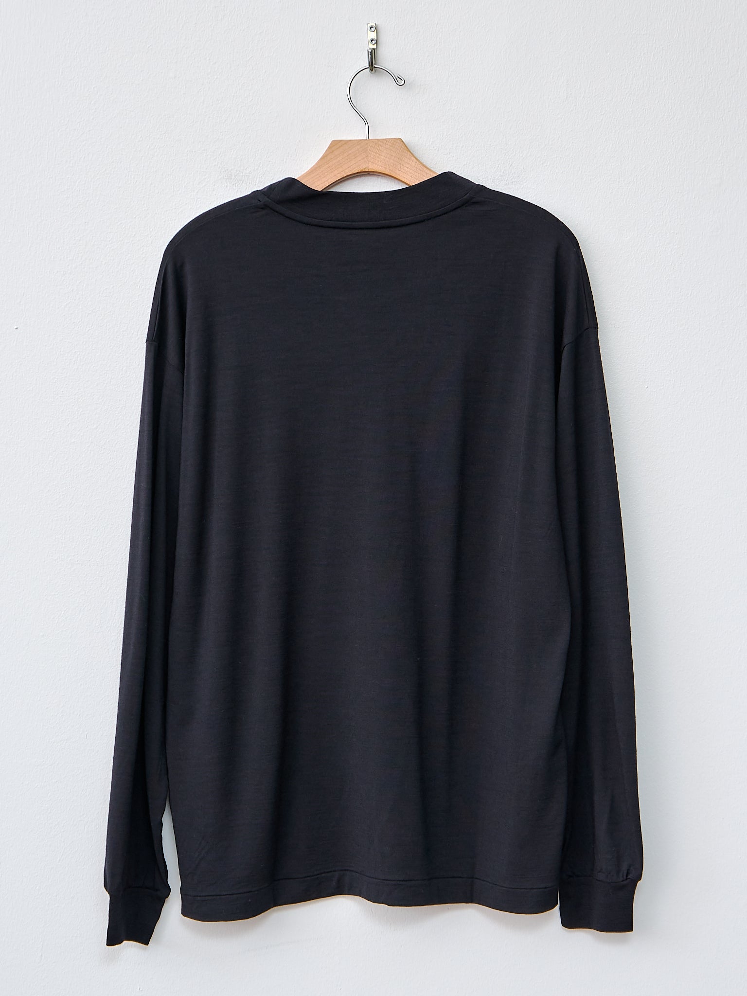 Super Soft Merino Tenjiku L/S Tee - Navy