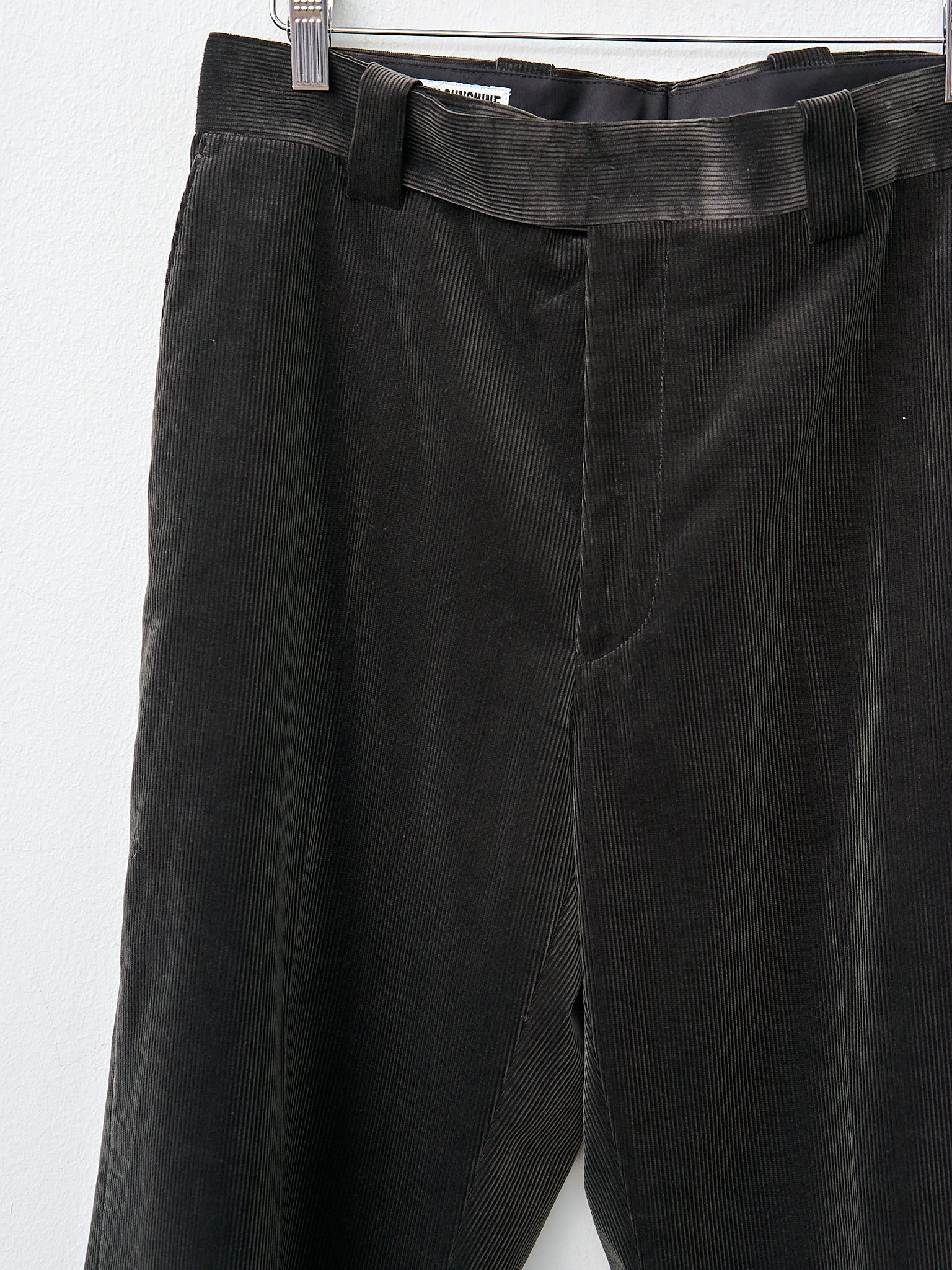 D Slacks - Charcoal Corduroy