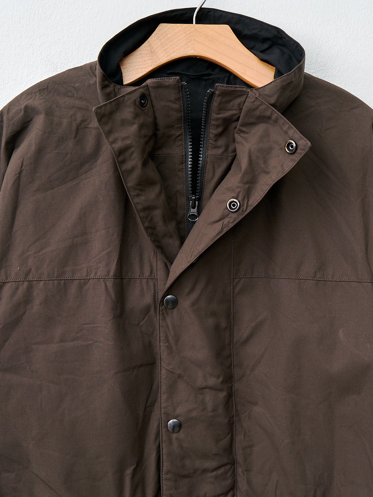 Cotton Field Jacket - Black Olive