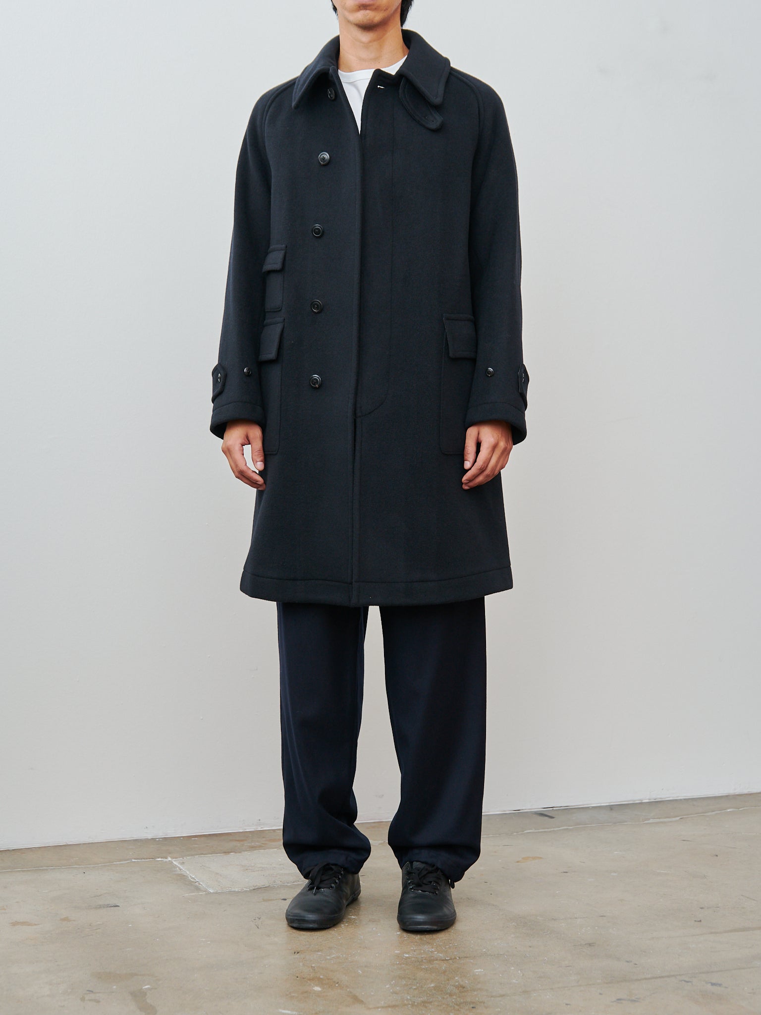 Namu Shop - Kaptain Sunshine Traveller Coat - Black