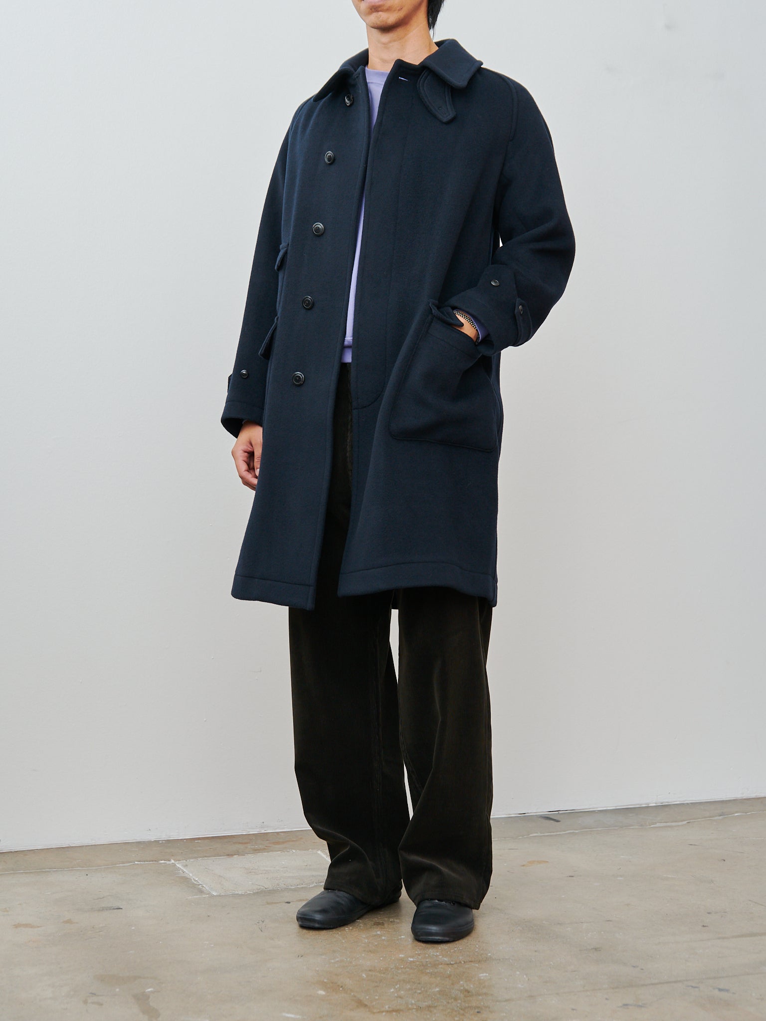 Traveller Coat - Top Navy