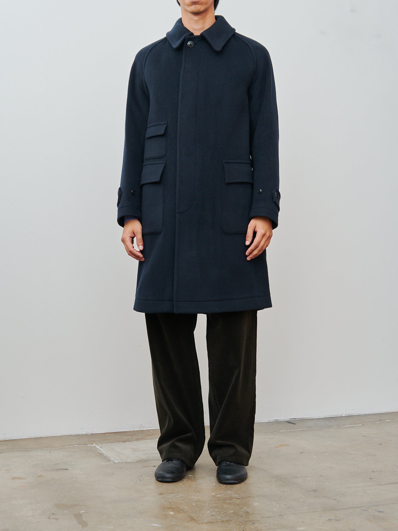 Traveller Coat - Top Navy