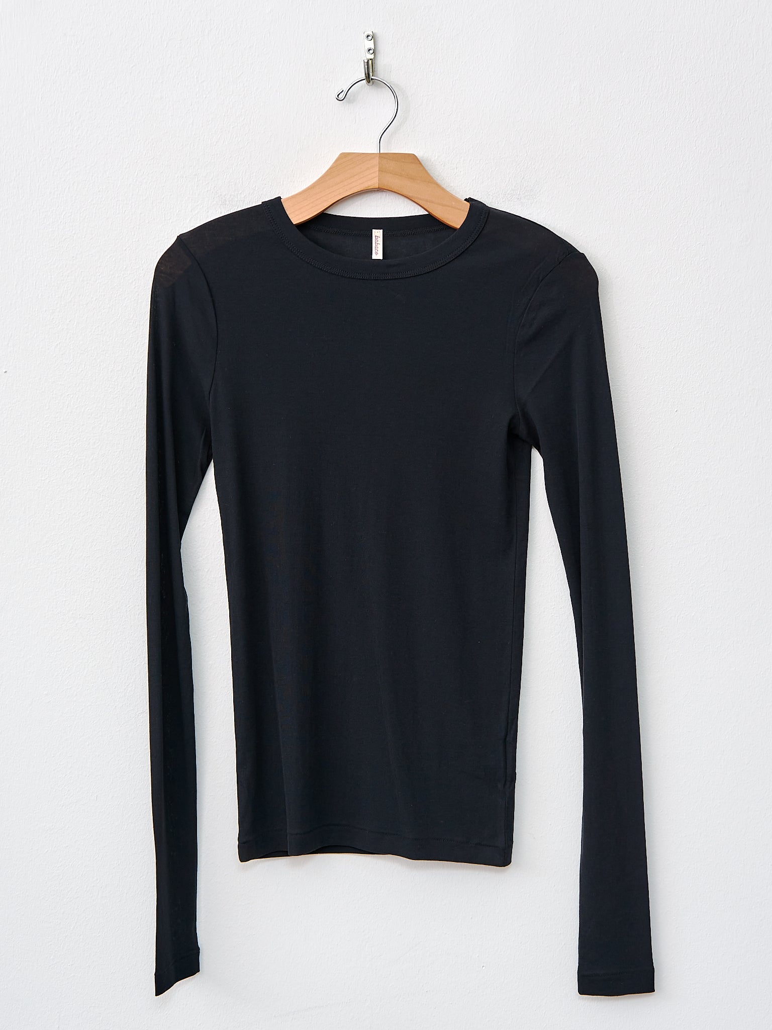 Namu Shop - Babaco Twisted Cotton Long Sleeve - Black