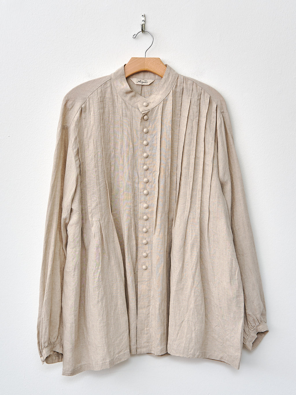 Namu Shop - Ichi Antiquites French Linen Shirt - Natural