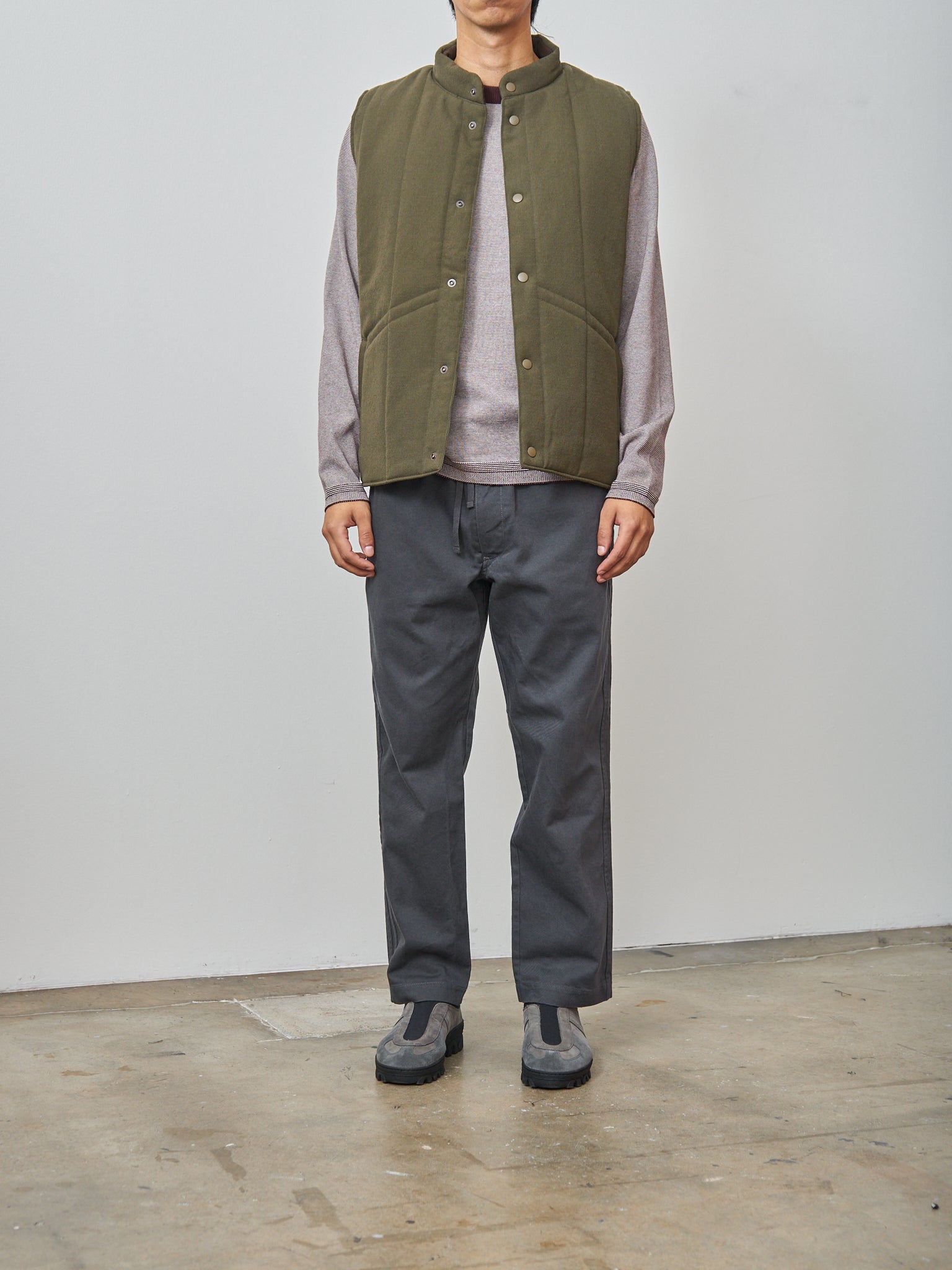 Namu Shop - Fujito Ski Vest - Olive Green