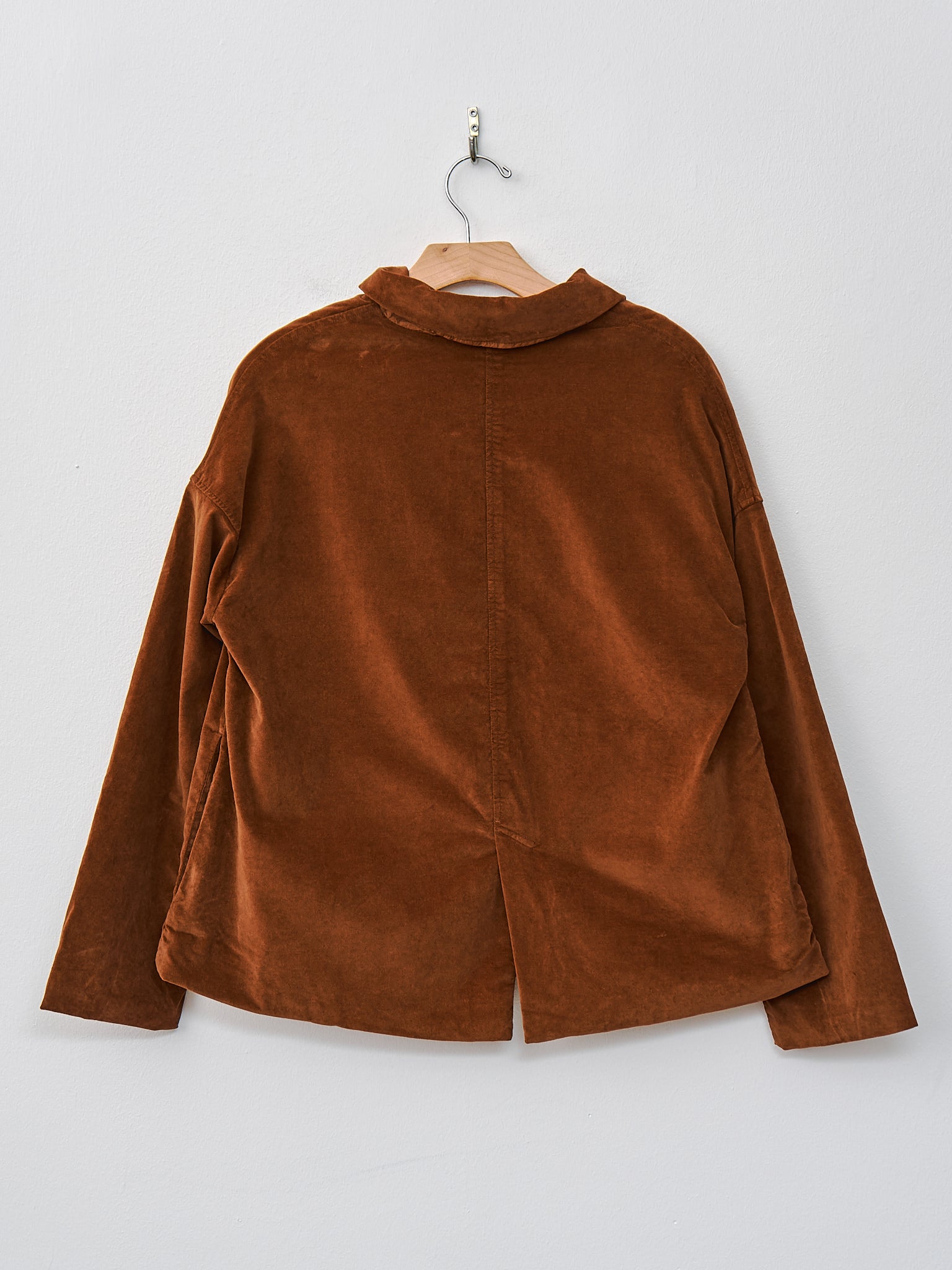 Namu Shop - Album di Famiglia Velvet Loose Blazer - Rust