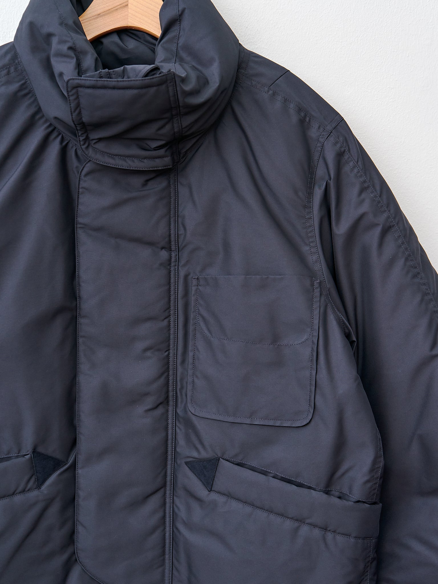 Namu Shop - Document Goosedown Flight Jacket - Navy