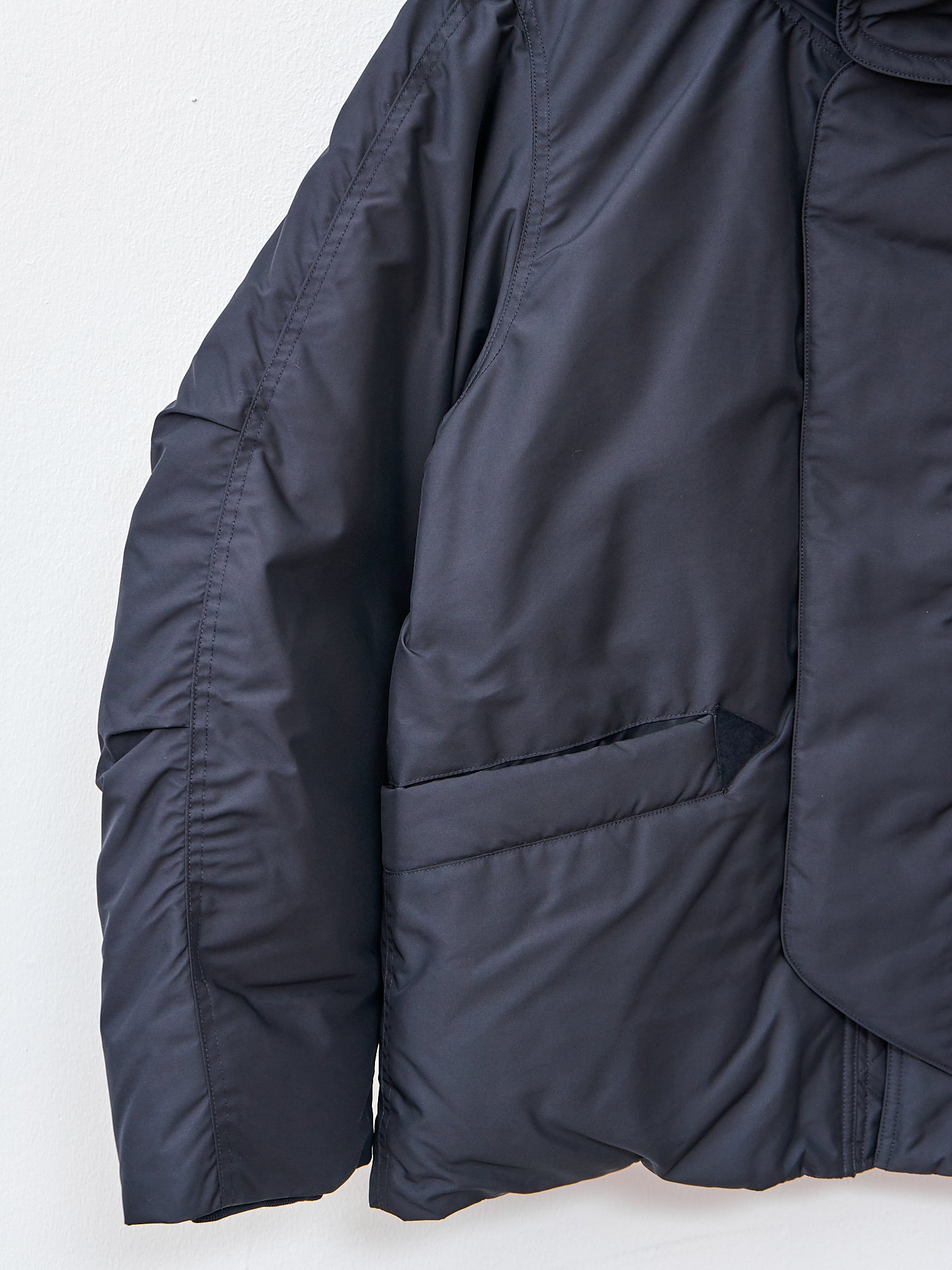 Namu Shop - Document Goosedown Flight Jacket - Navy