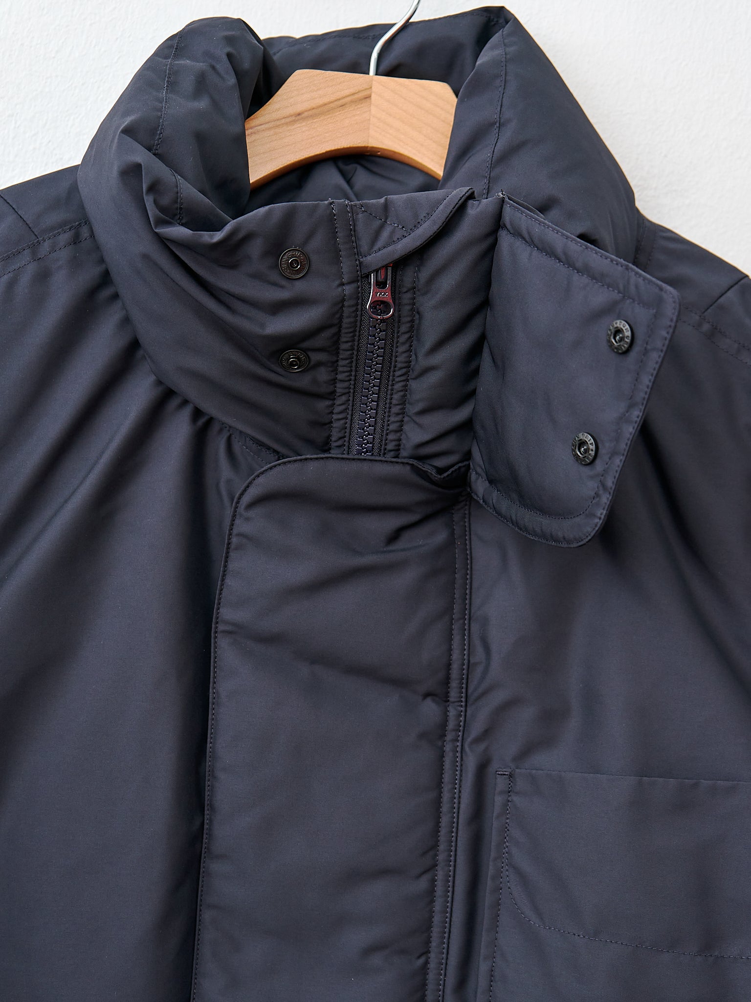 Namu Shop - Document Goosedown Flight Jacket - Navy