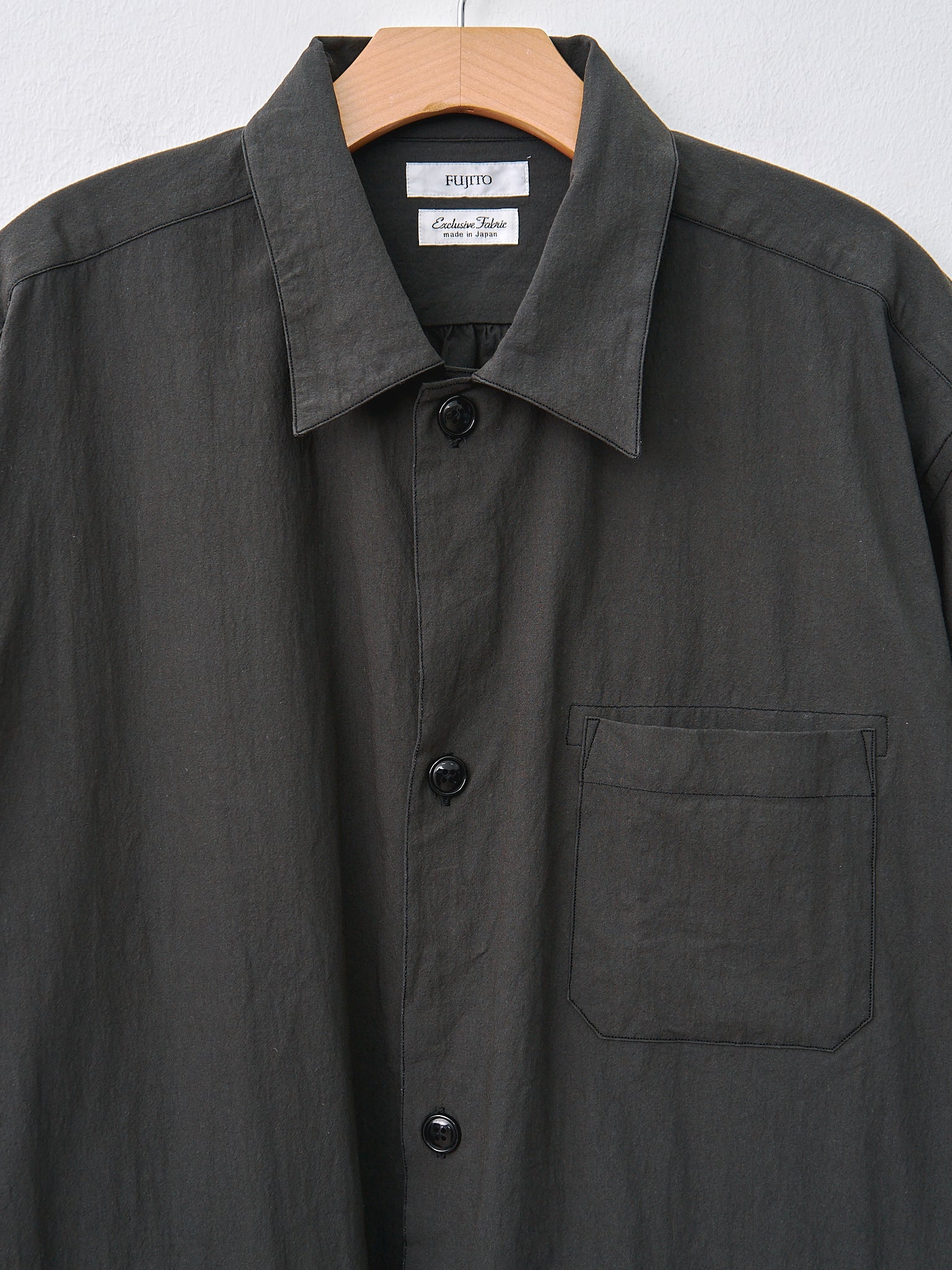 Namu Shop - Fujito Shirt Jacket - Charcoal