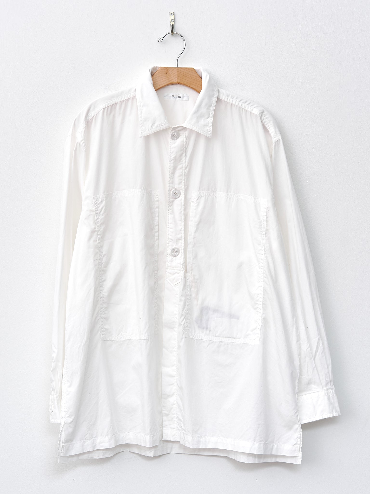 Namu Shop - Fujito Army Shirt - White