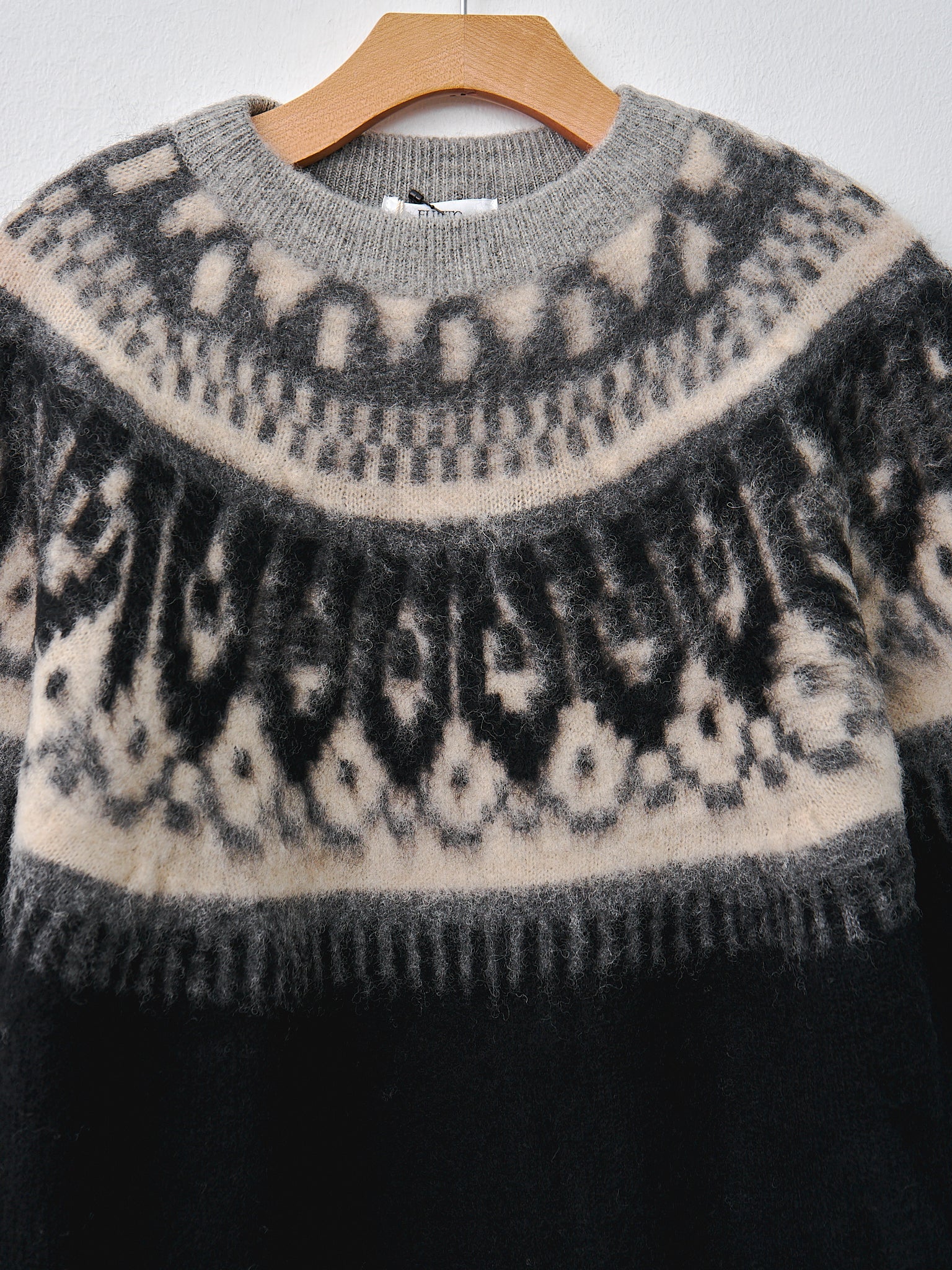 Namu Shop - Fujito Snow Sweater - Black