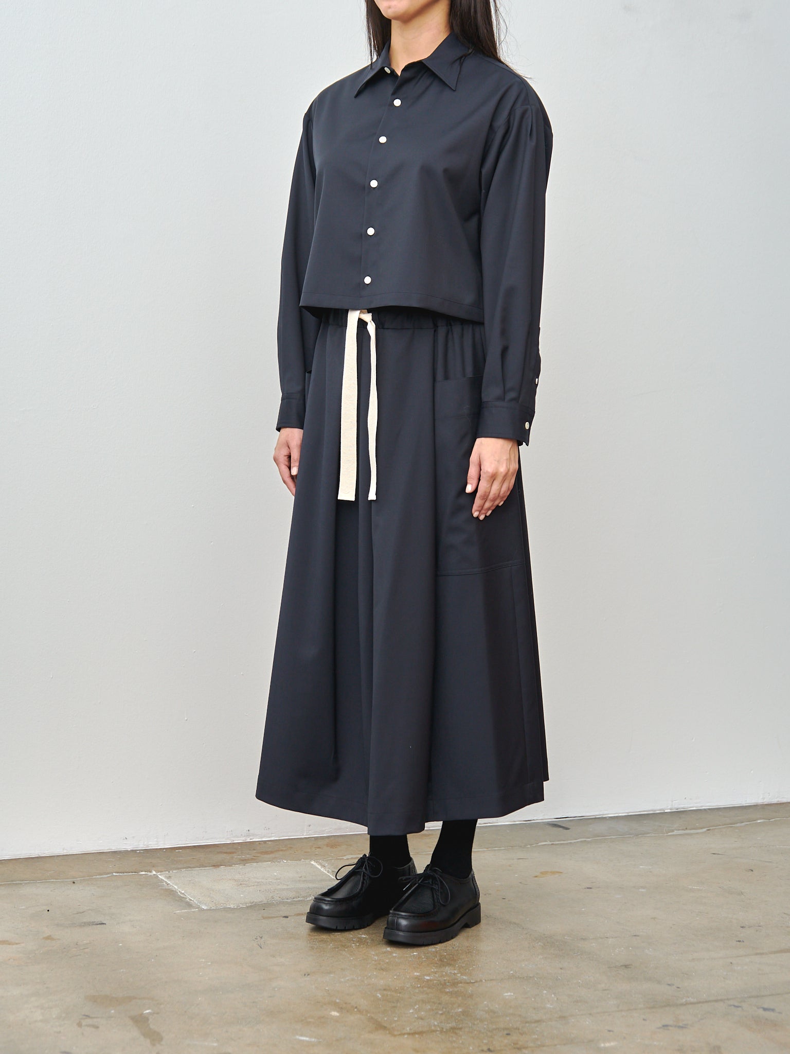 Namu Shop - Nicholson & Nicholson Dumbo Skirt - Navy