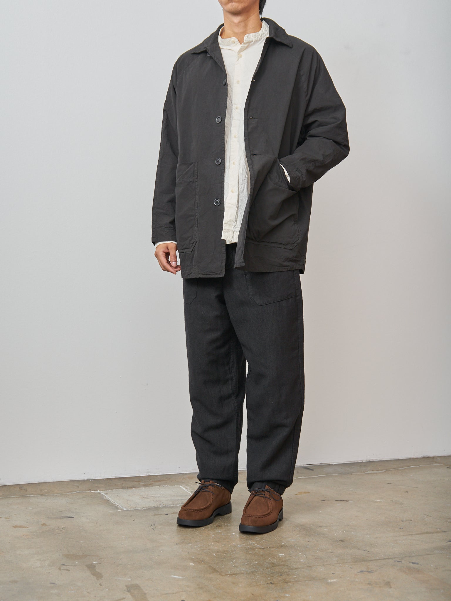 Namu Shop - Casey Casey H Work Coat - Black