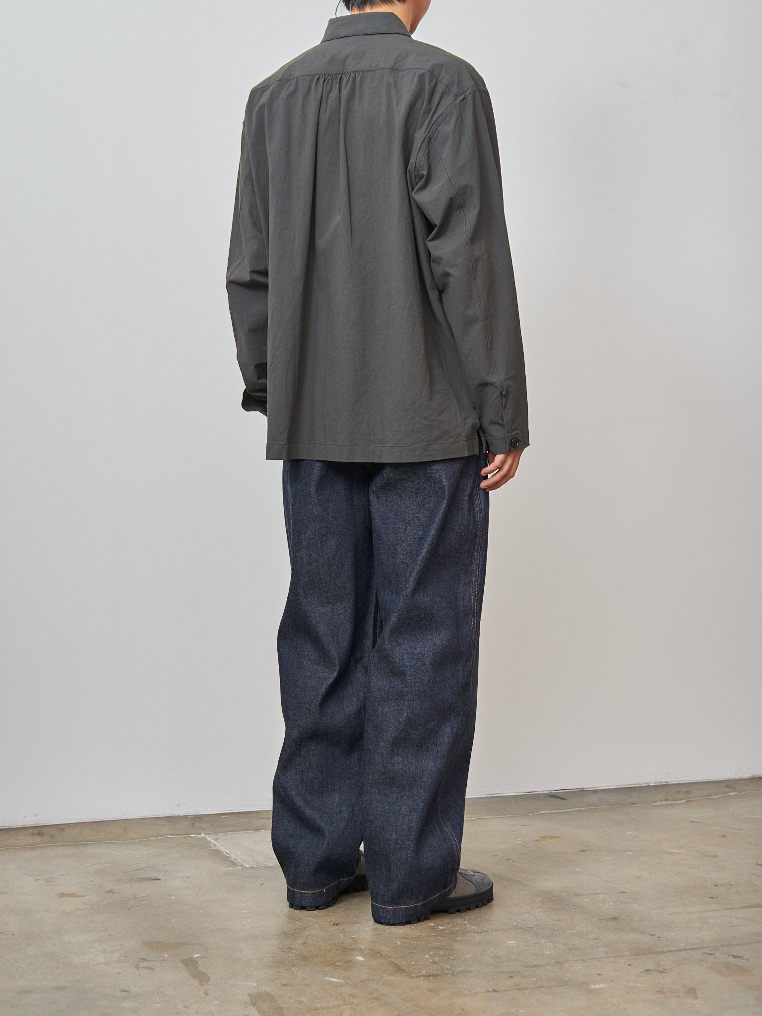 Namu Shop - Fujito Shirt Jacket - Charcoal