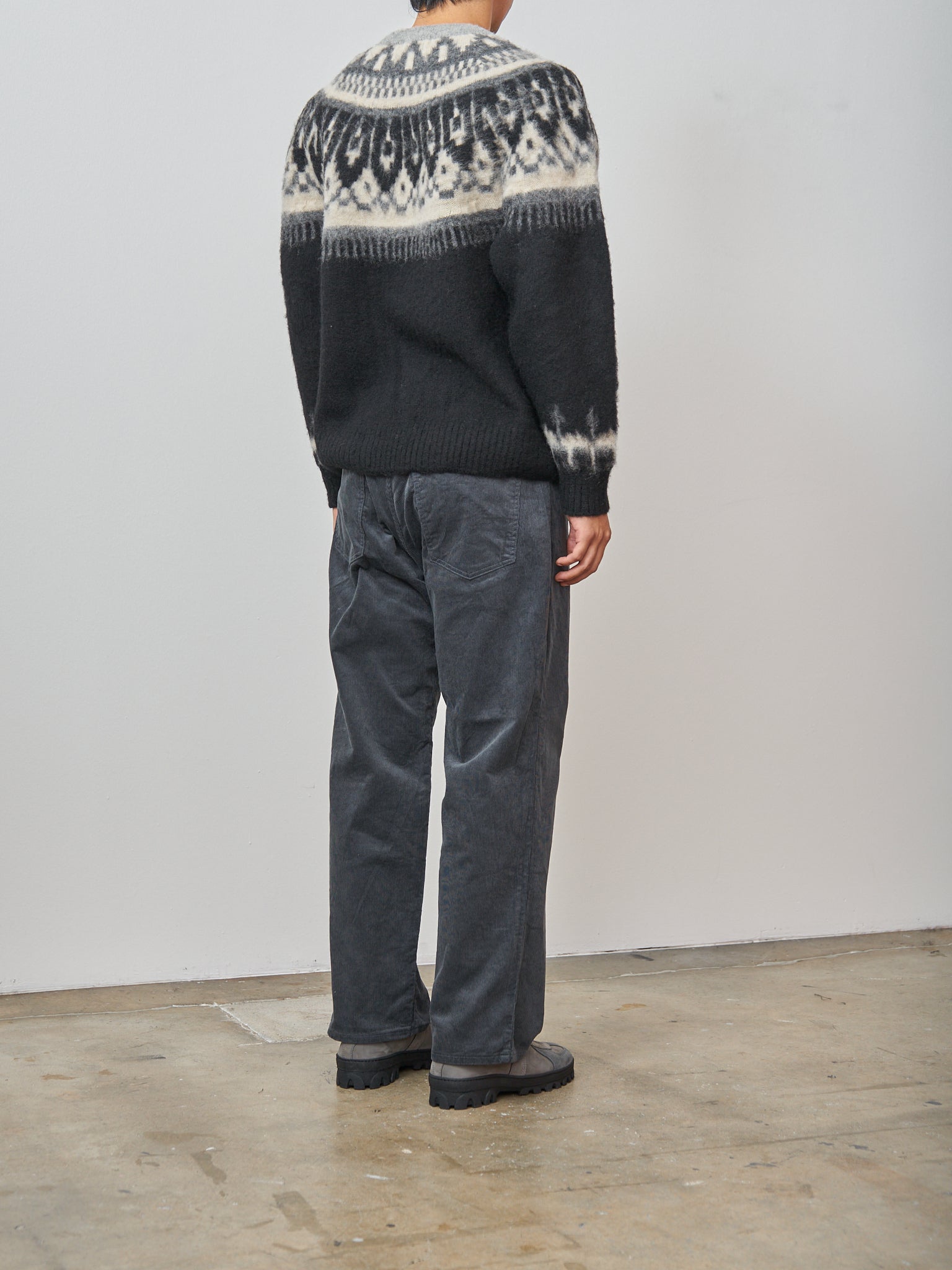 Namu Shop - Fujito Snow Sweater - Black