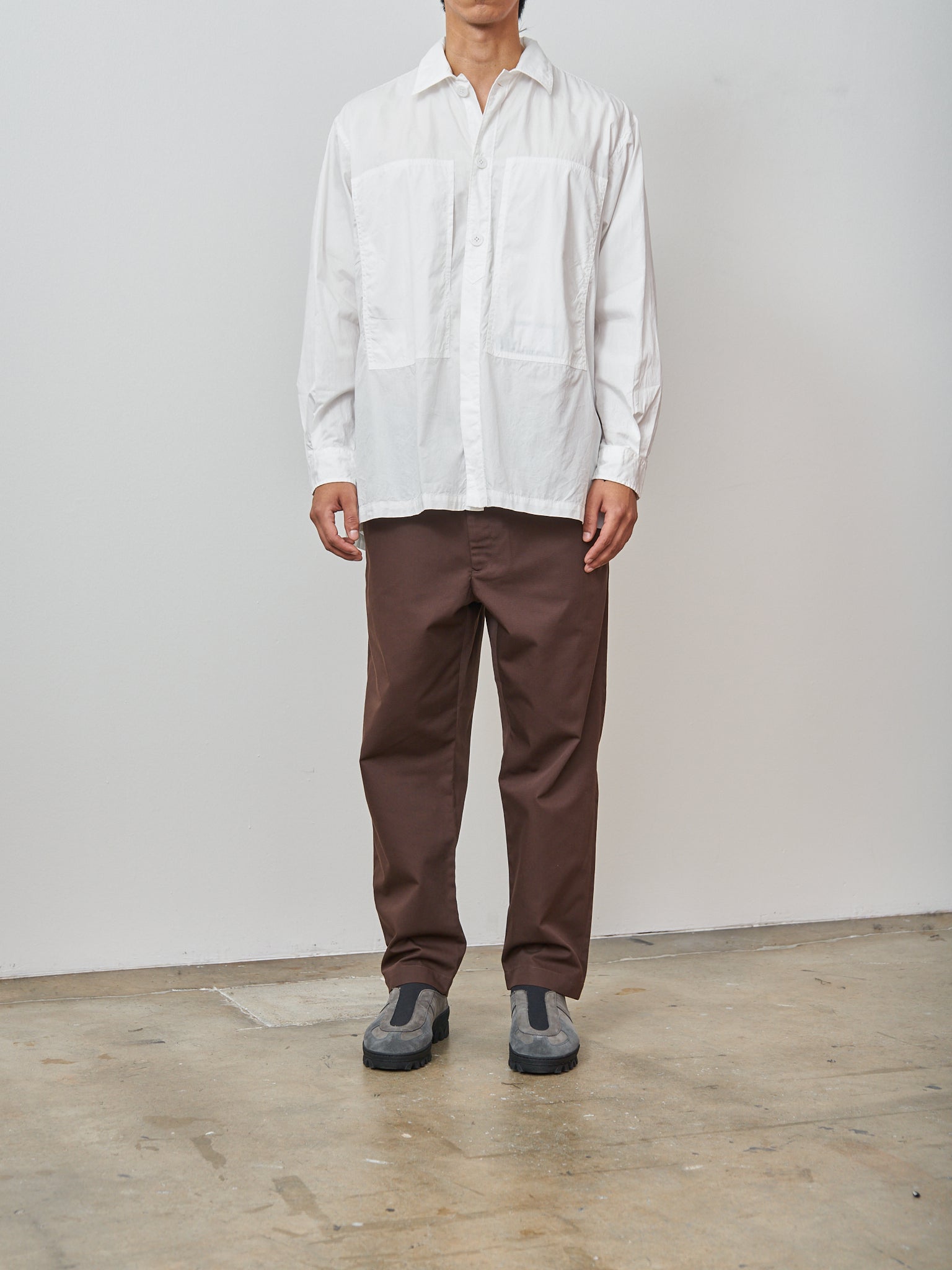 Namu Shop - Fujito Army Shirt - White