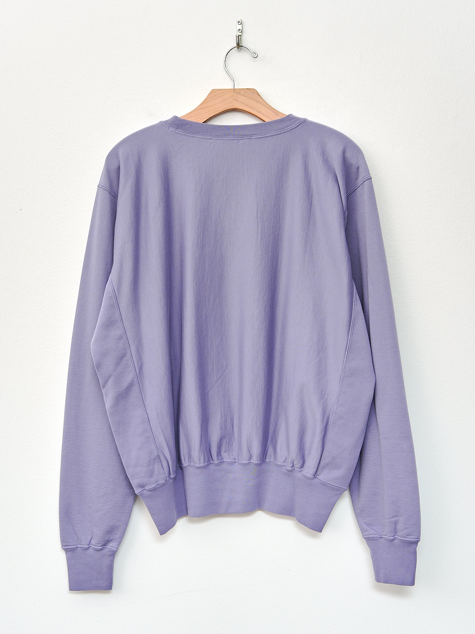 Namu Shop - Auralee Elastic High Gauge Sweat P/O - Purple