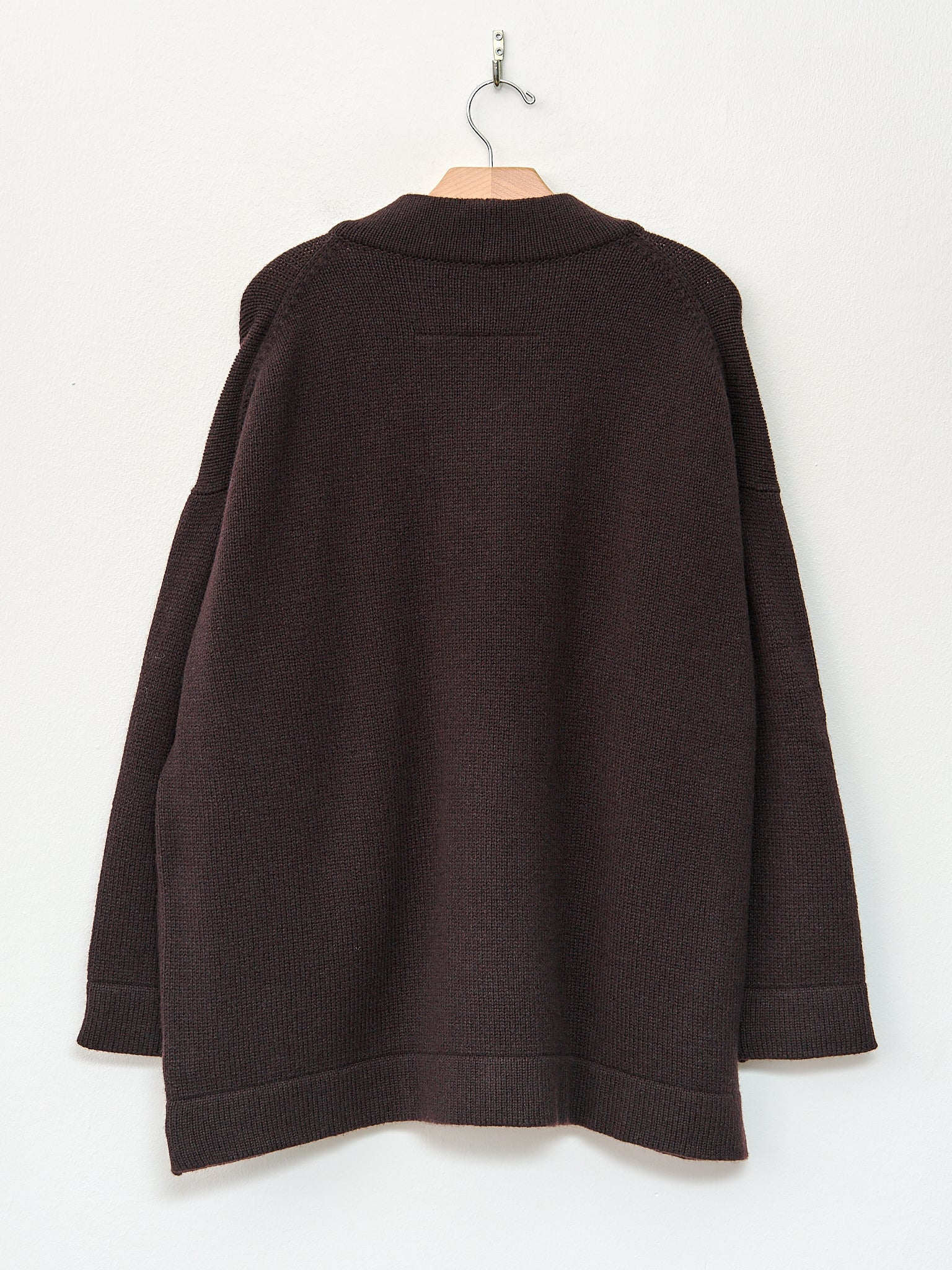 Namu Shop - Toogood The Forager Cardigan - Lambswool Umber