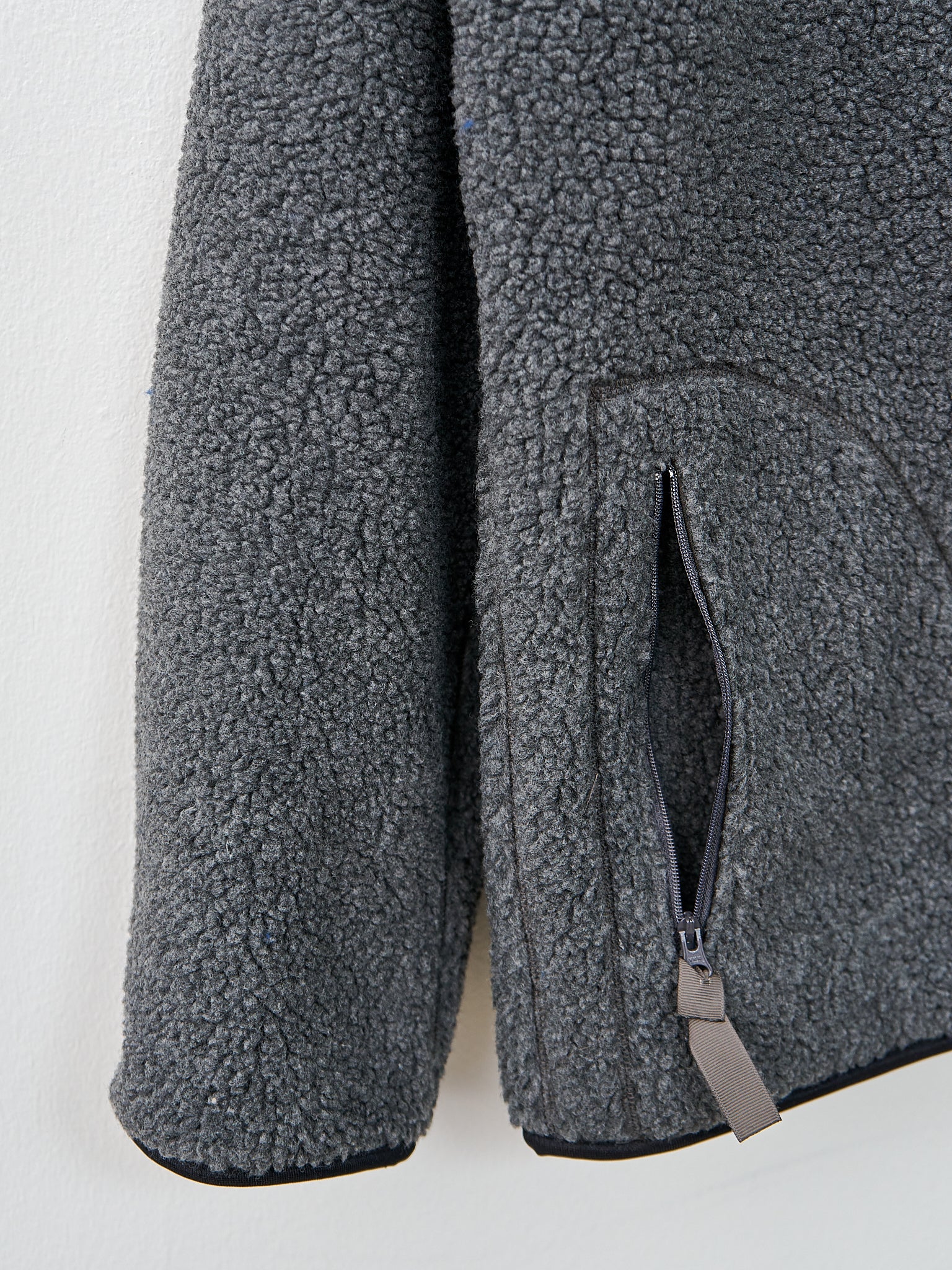 Namu Shop - Fujito Fleece Blouson - Charcoal