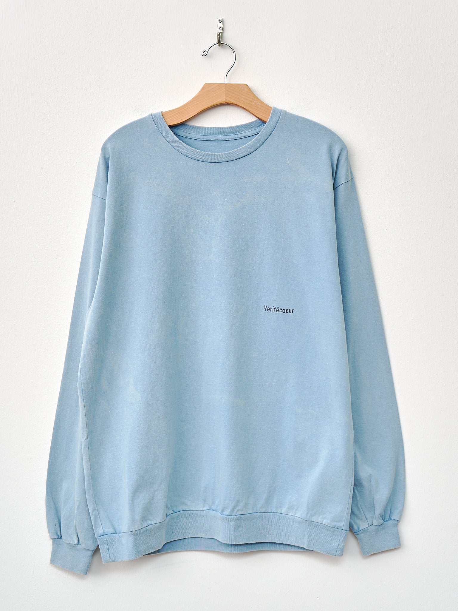 Namu Shop - Veritecoeur Vintage Long Sleeve Tee - Blue